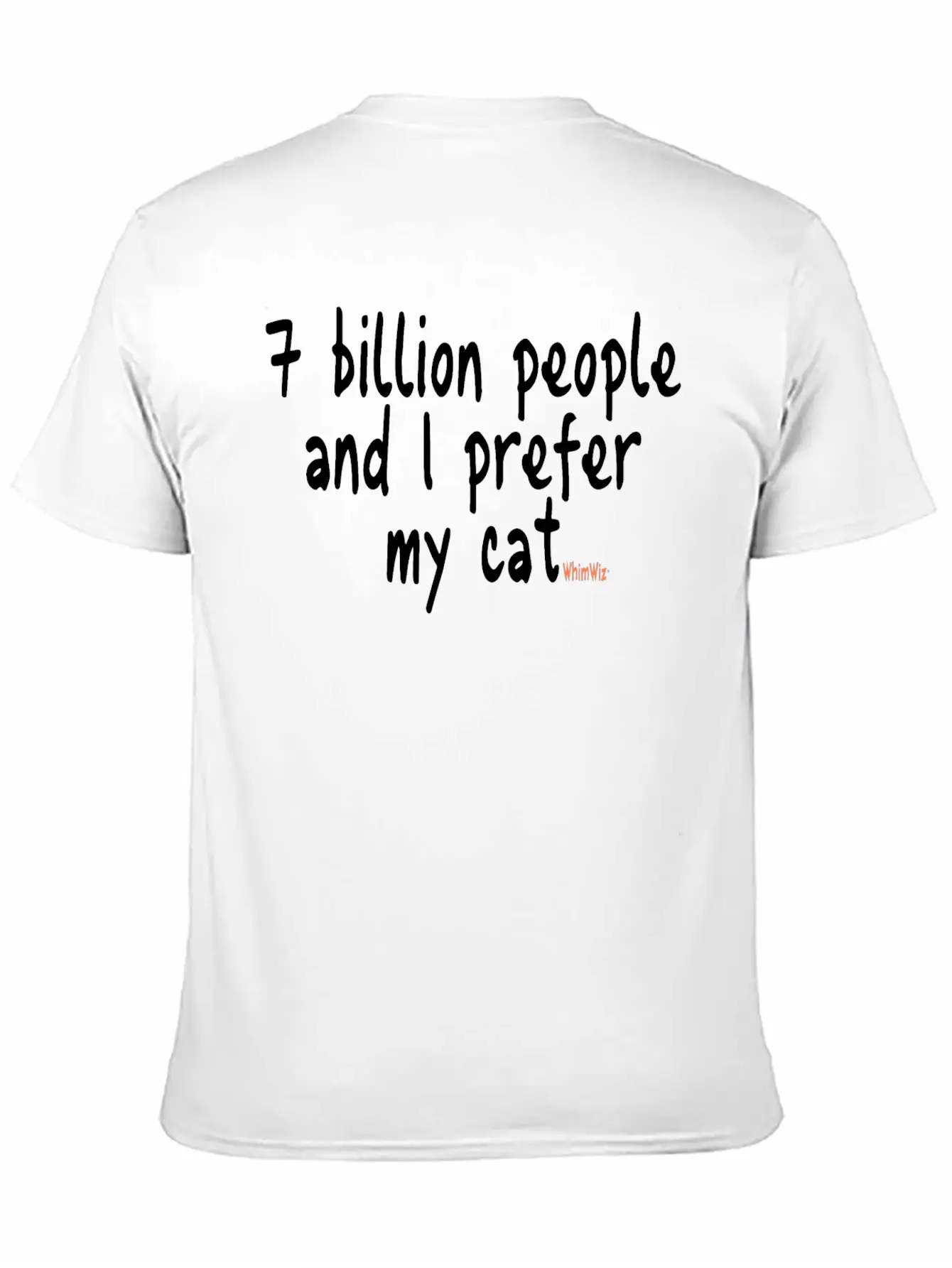 I Prefer My Cat Basic Graphic T-Shirt – Daily Comfort In Soft Cotton