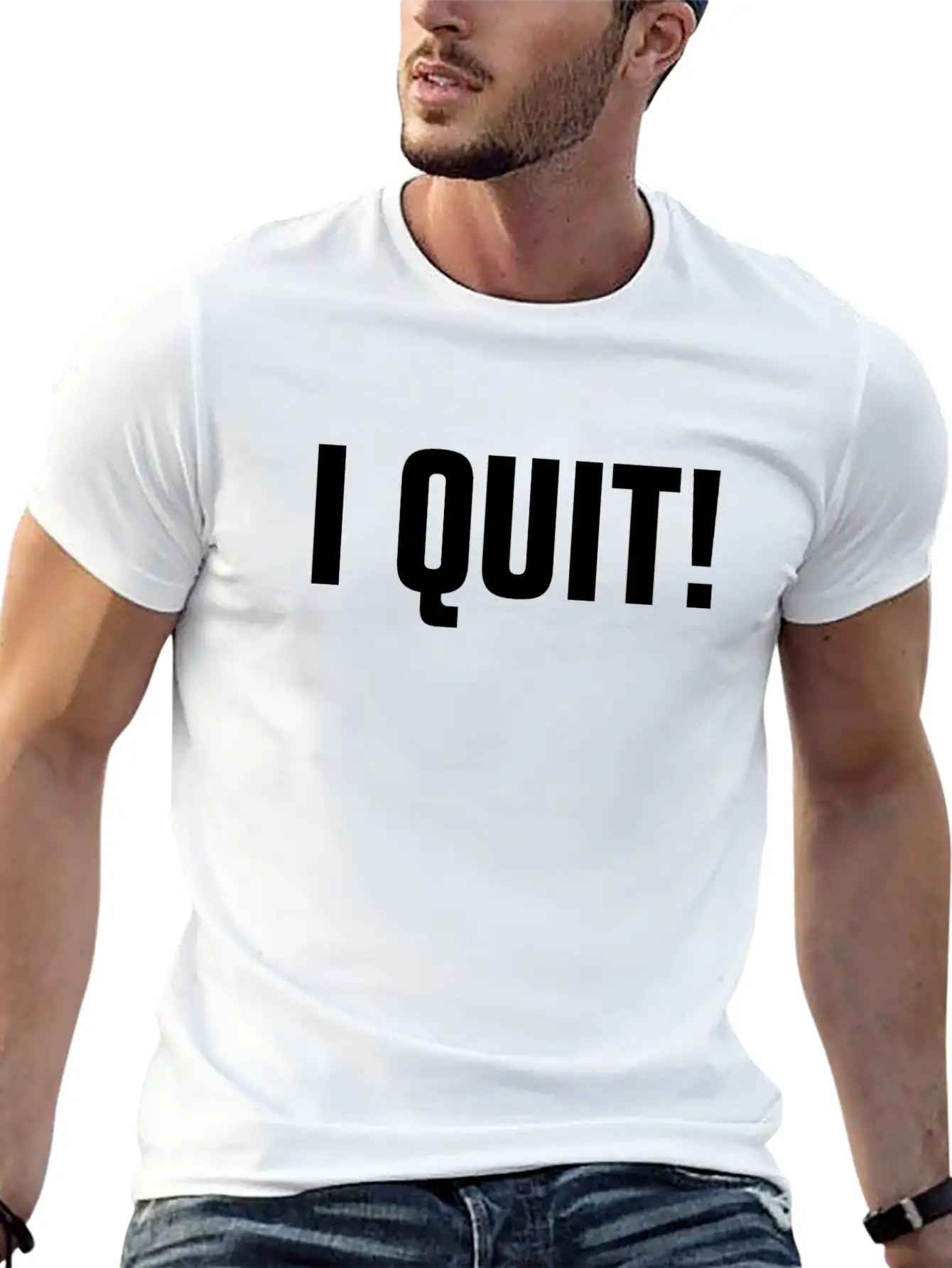 I QUIT! RETIRED BORING LAZY Relaxed Everyday Tee – Lightweight And Durable Cotton