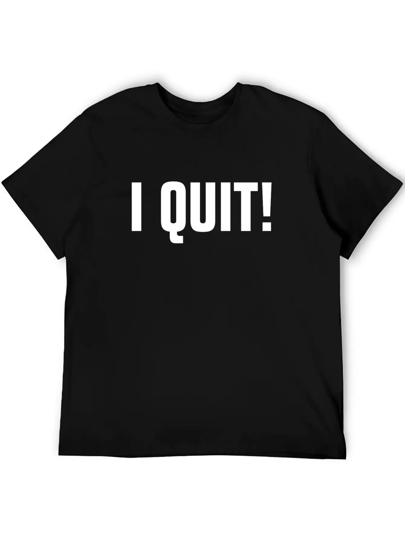 I QUIT! RETIRED BORING LAZY Relaxed Everyday Tee – Lightweight And Durable Cotton