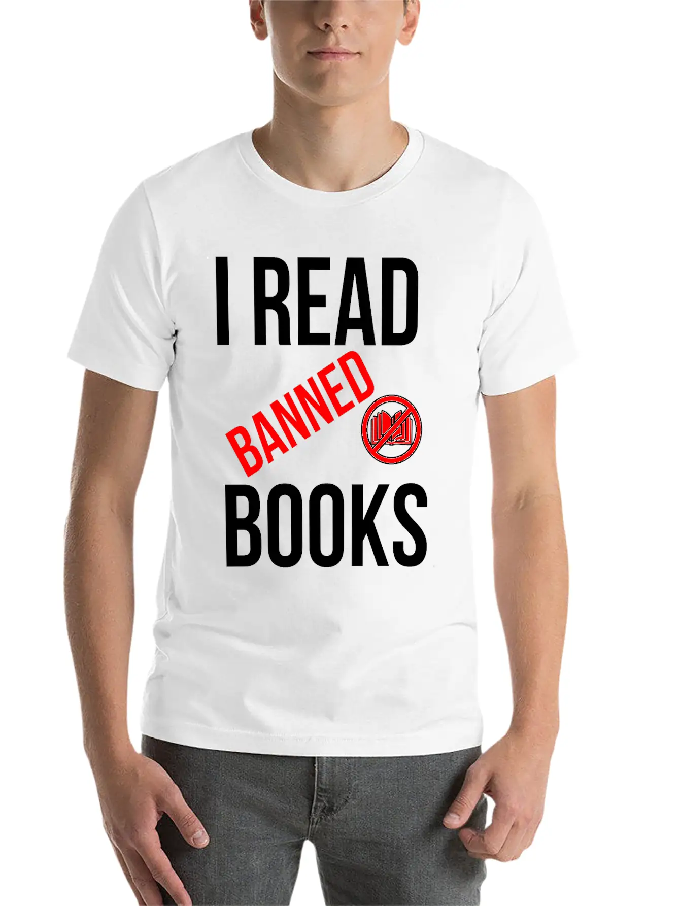 I Read Banned Books Shirt Reading Read Library Breathable Graphic T-Shirt – Perfect For Casual Days