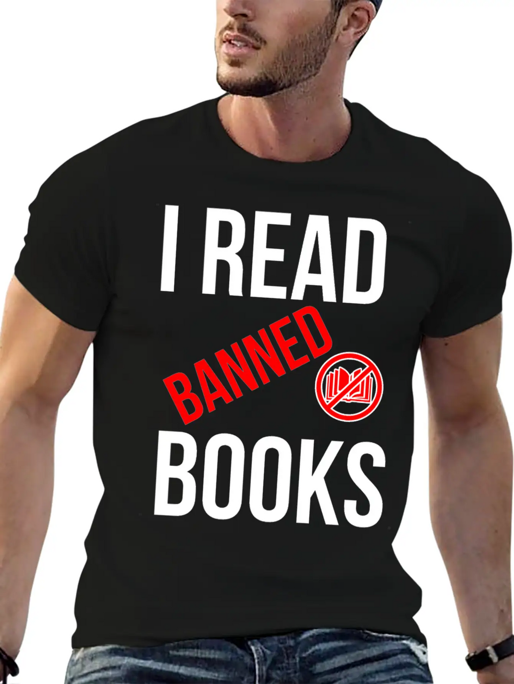 I Read Banned Books Shirt Reading Read Library Breathable Graphic T-Shirt – Perfect For Casual Days