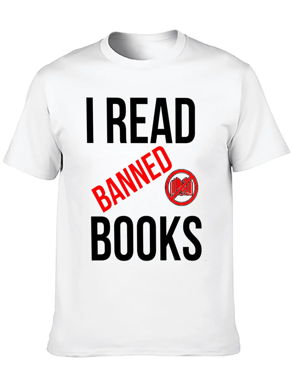 I Read Banned Books Shirt Reading Read Library Breathable Graphic T-Shirt – Perfect For Casual Days