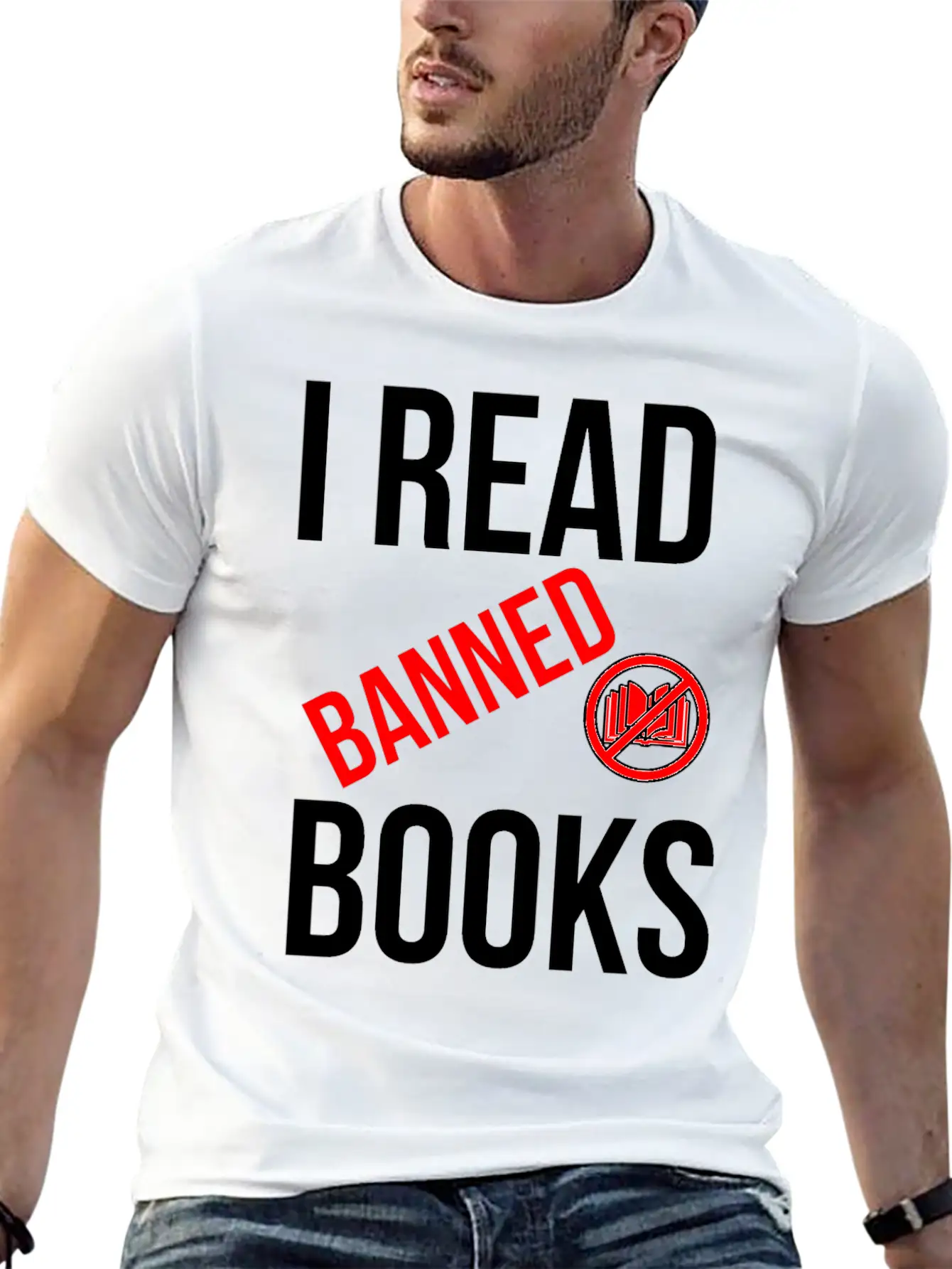 I Read Banned Books Shirt Reading Read Library Breathable Graphic T-Shirt – Perfect For Casual Days