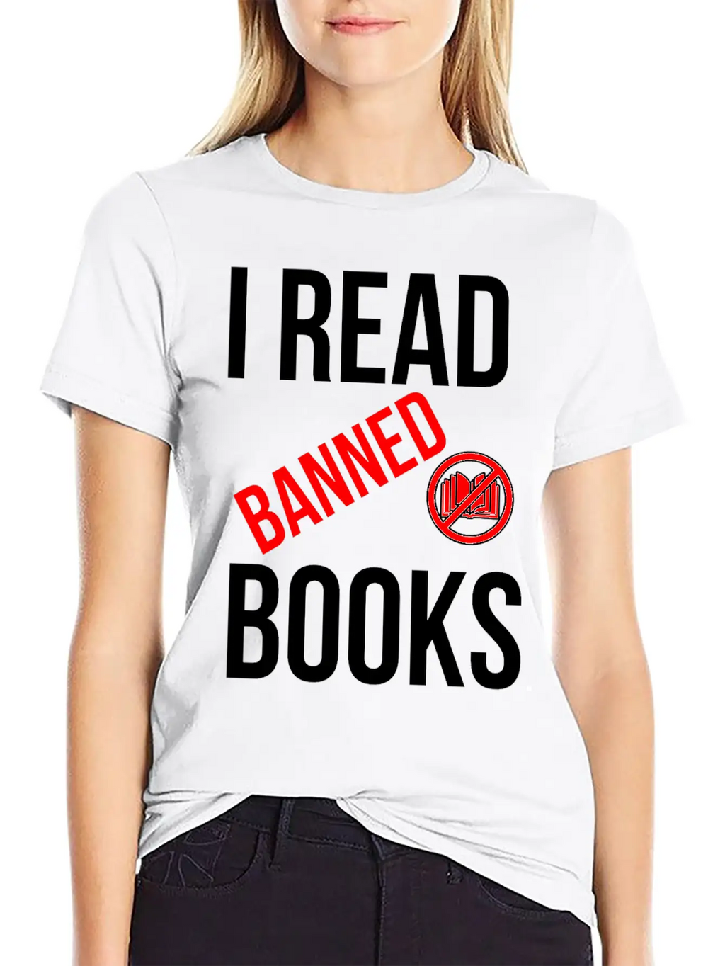 I Read Banned Books Shirt Reading Read Library Breathable Graphic T-Shirt – Perfect For Casual Days