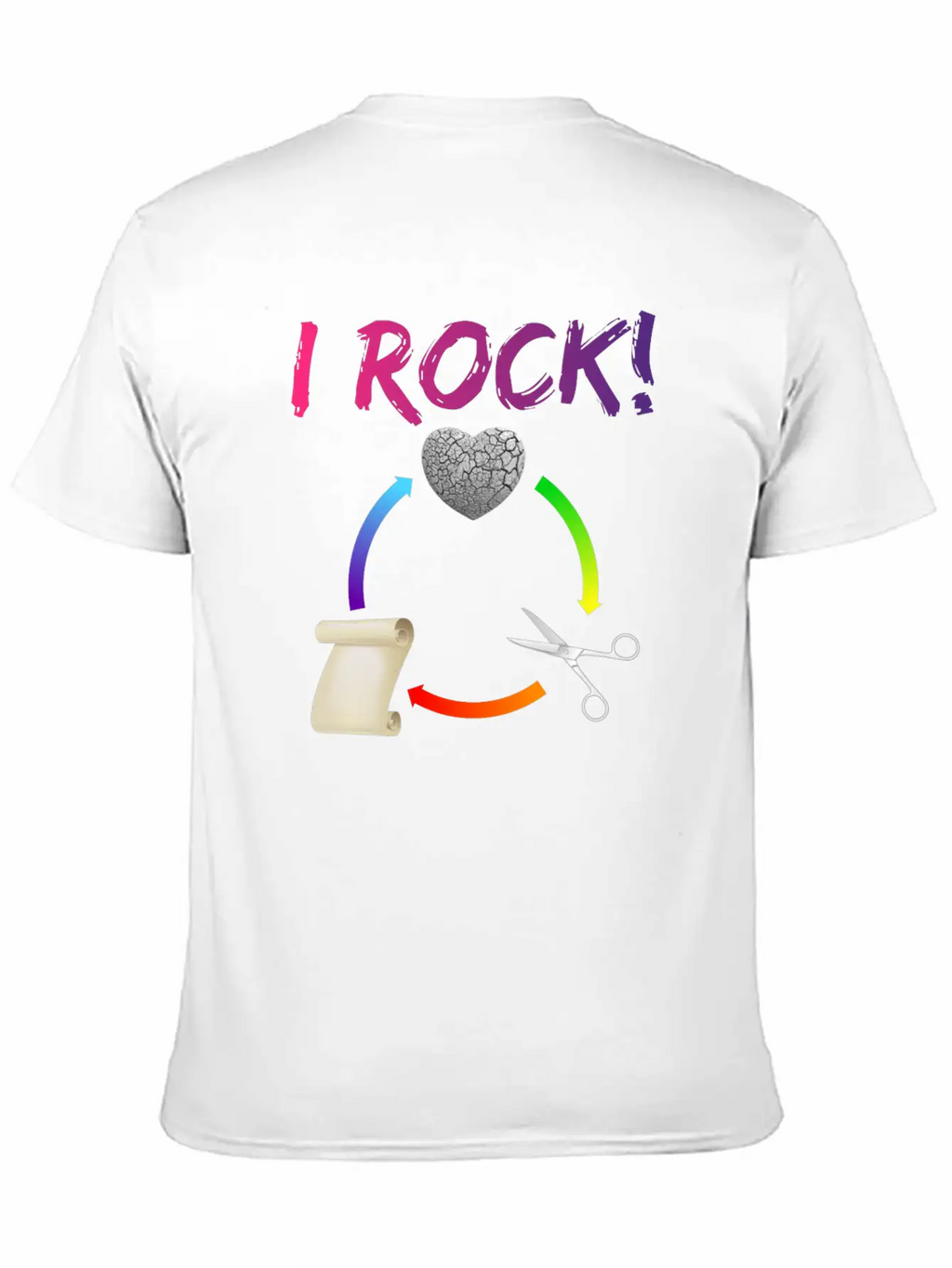 I Rock! Classic Cotton Tee – Unisex Comfort For Any Season