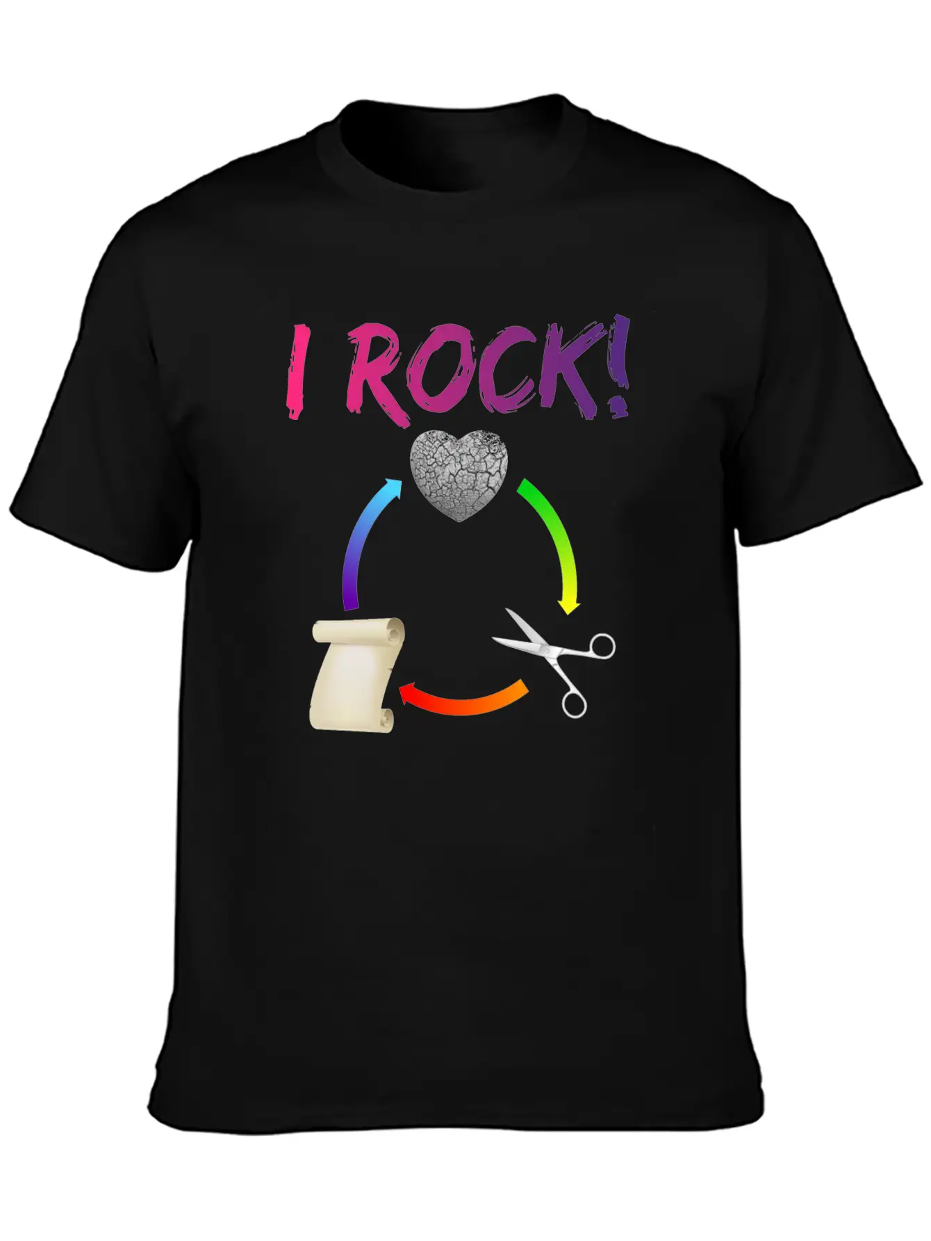 I Rock! Classic Cotton Tee – Unisex Comfort For Any Season