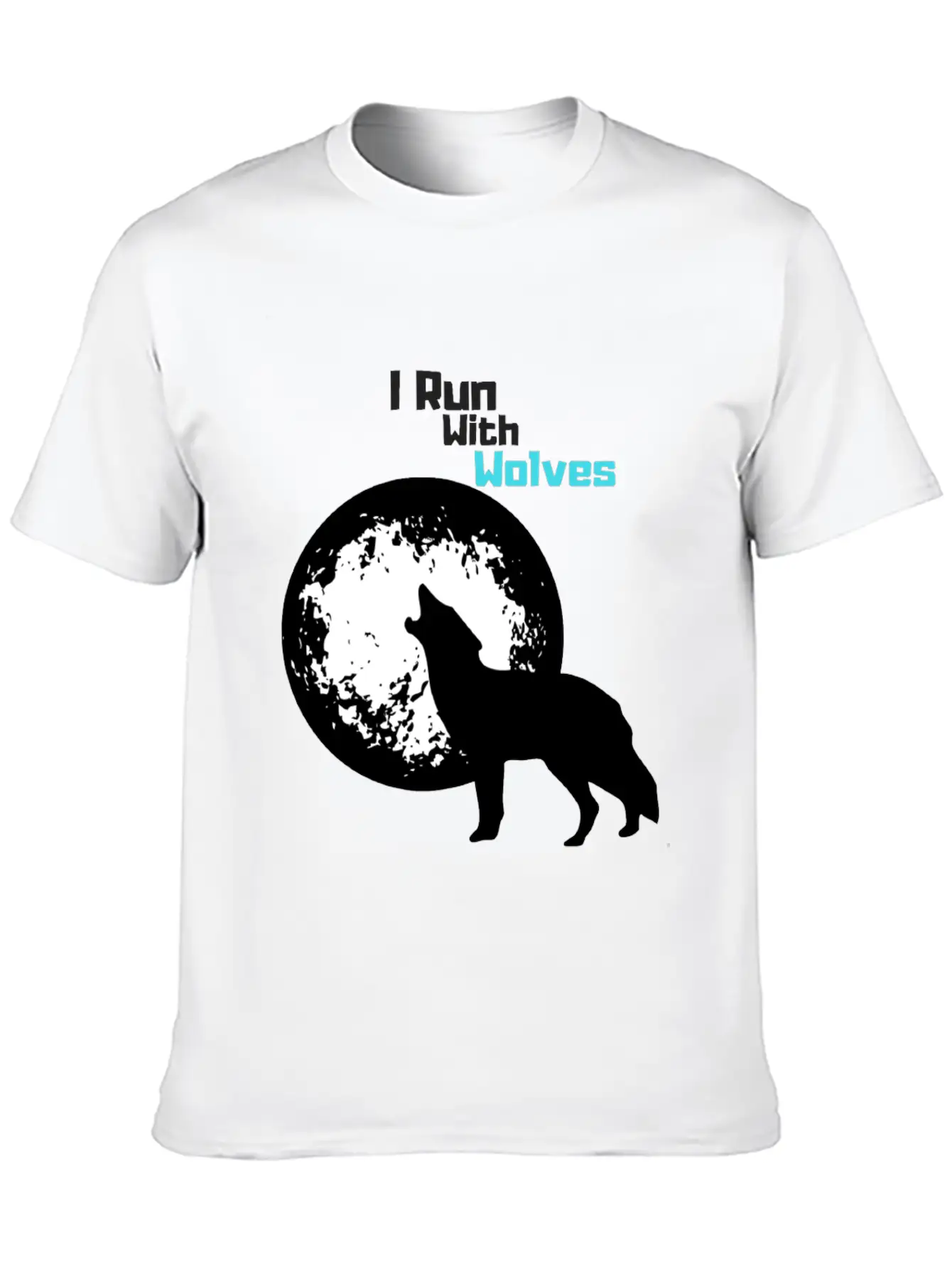 I Run With Wolves Unisex Casual T-Shirt – Clean Design For Daily Comfort