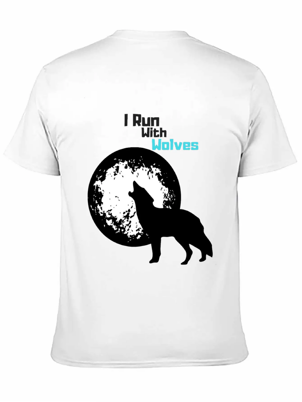 I Run With Wolves Unisex Casual T-Shirt – Clean Design For Daily Comfort