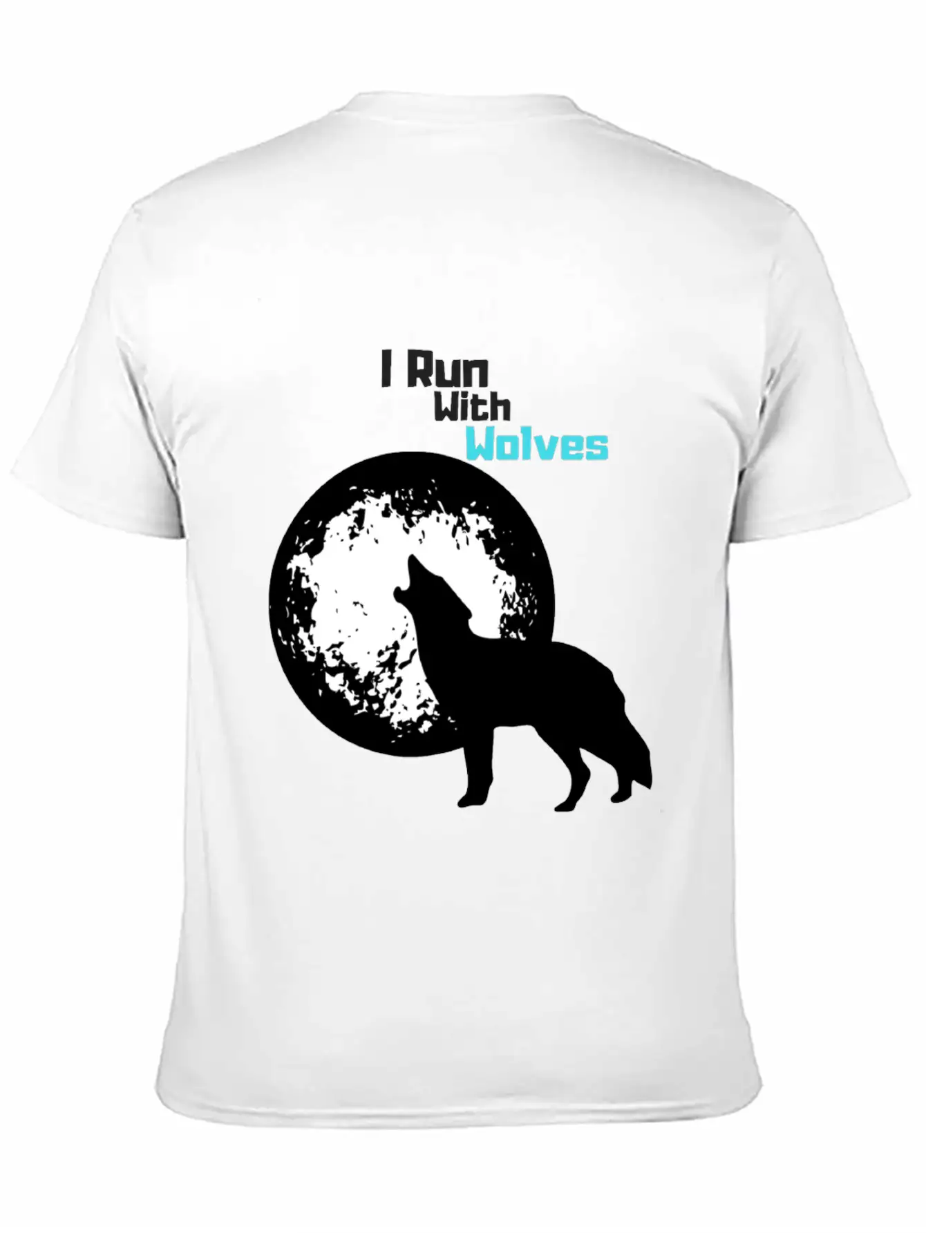 I Run With Wolves Unisex Casual T-Shirt – Clean Design For Daily Comfort