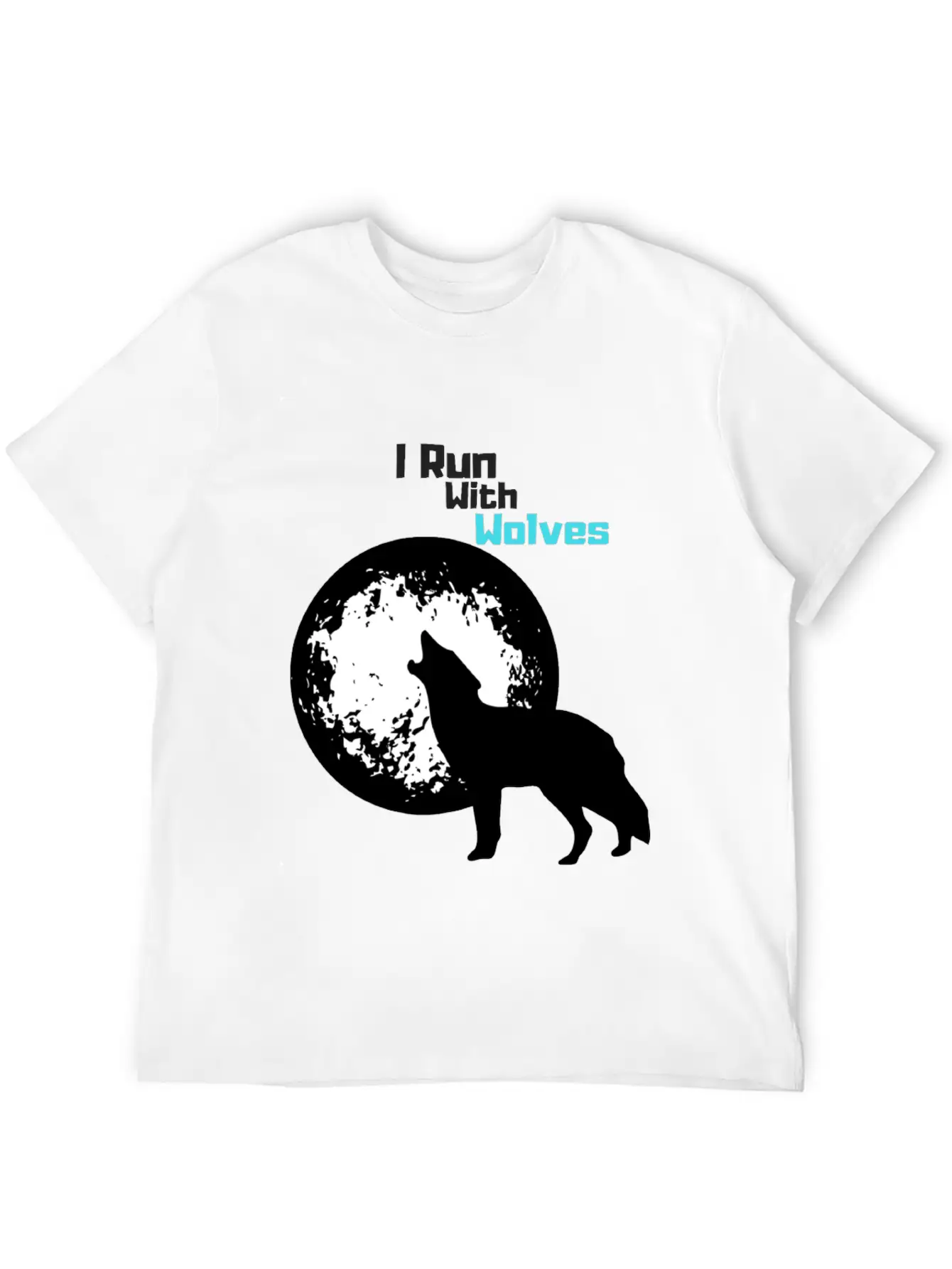 I Run With Wolves Unisex Casual T-Shirt – Clean Design For Daily Comfort
