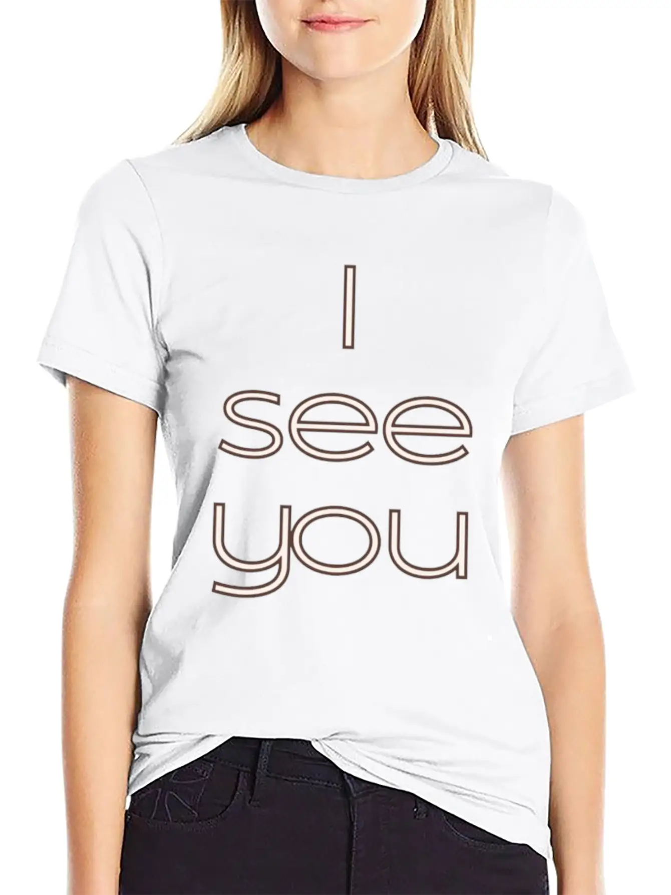 I See You Breathable Graphic T-Shirt – Perfect For Casual Days