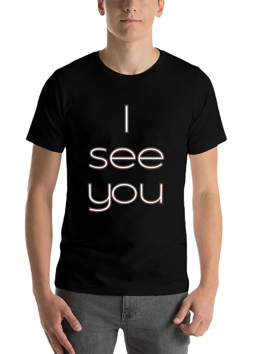 I See You Breathable Graphic T-Shirt – Perfect For Casual Days