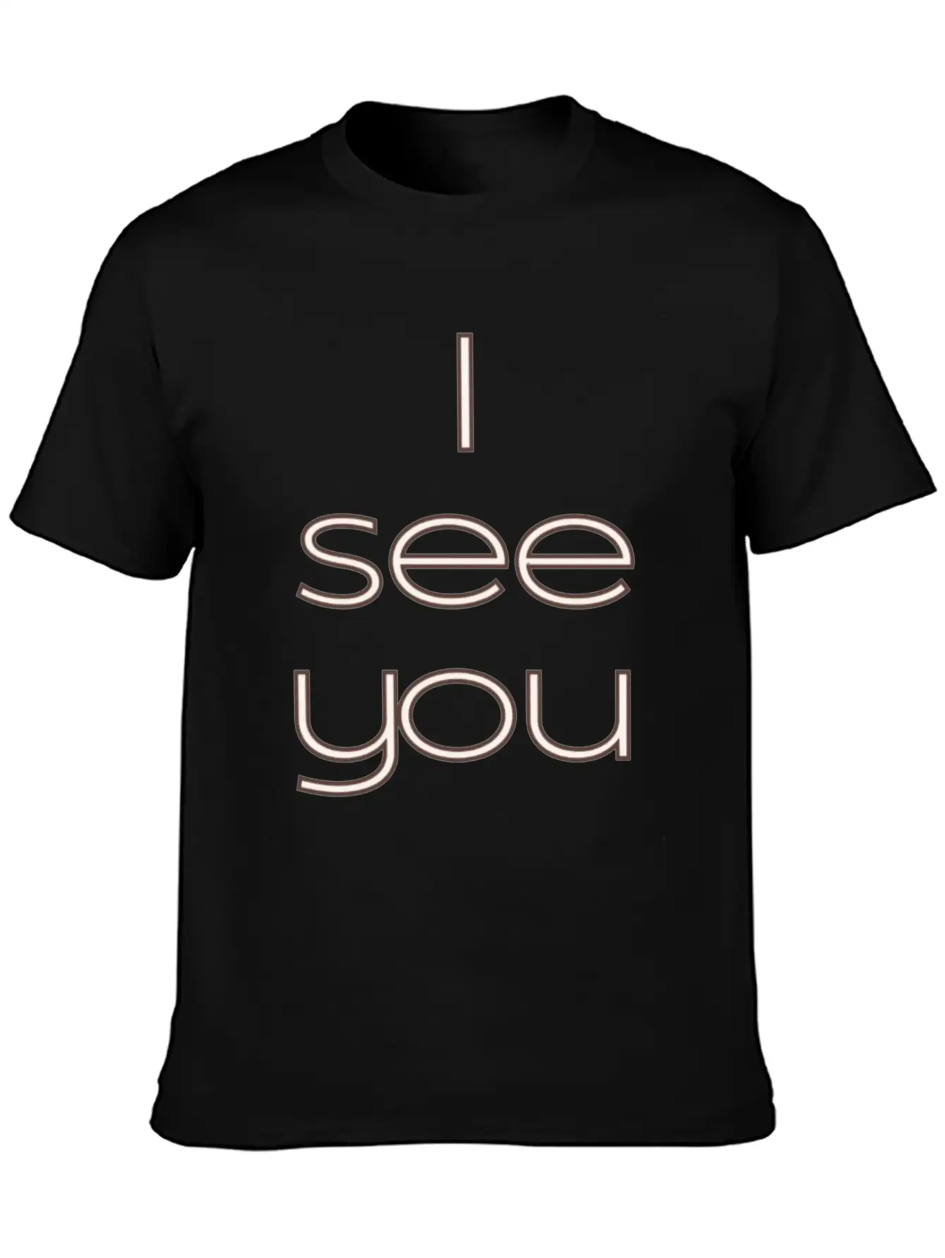 I See You Breathable Graphic T-Shirt – Perfect For Casual Days