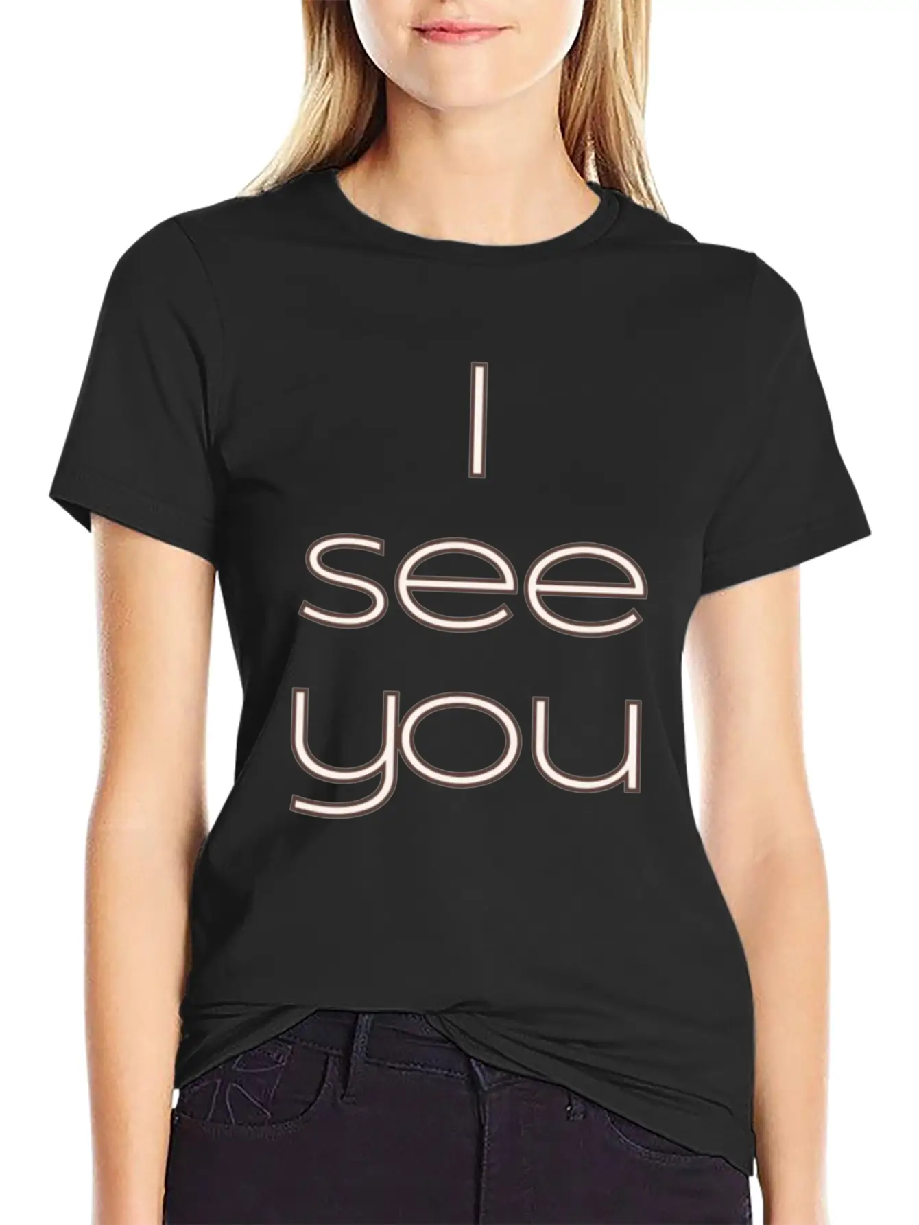 I See You Breathable Graphic T-Shirt – Perfect For Casual Days