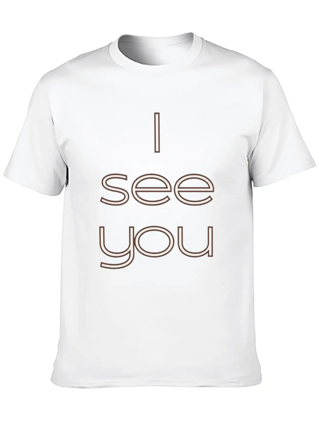 I See You Breathable Graphic T-Shirt – Perfect For Casual Days