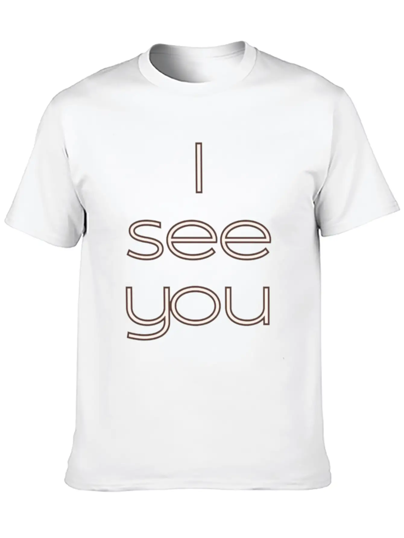 I See You Breathable Graphic T-Shirt – Perfect For Casual Days
