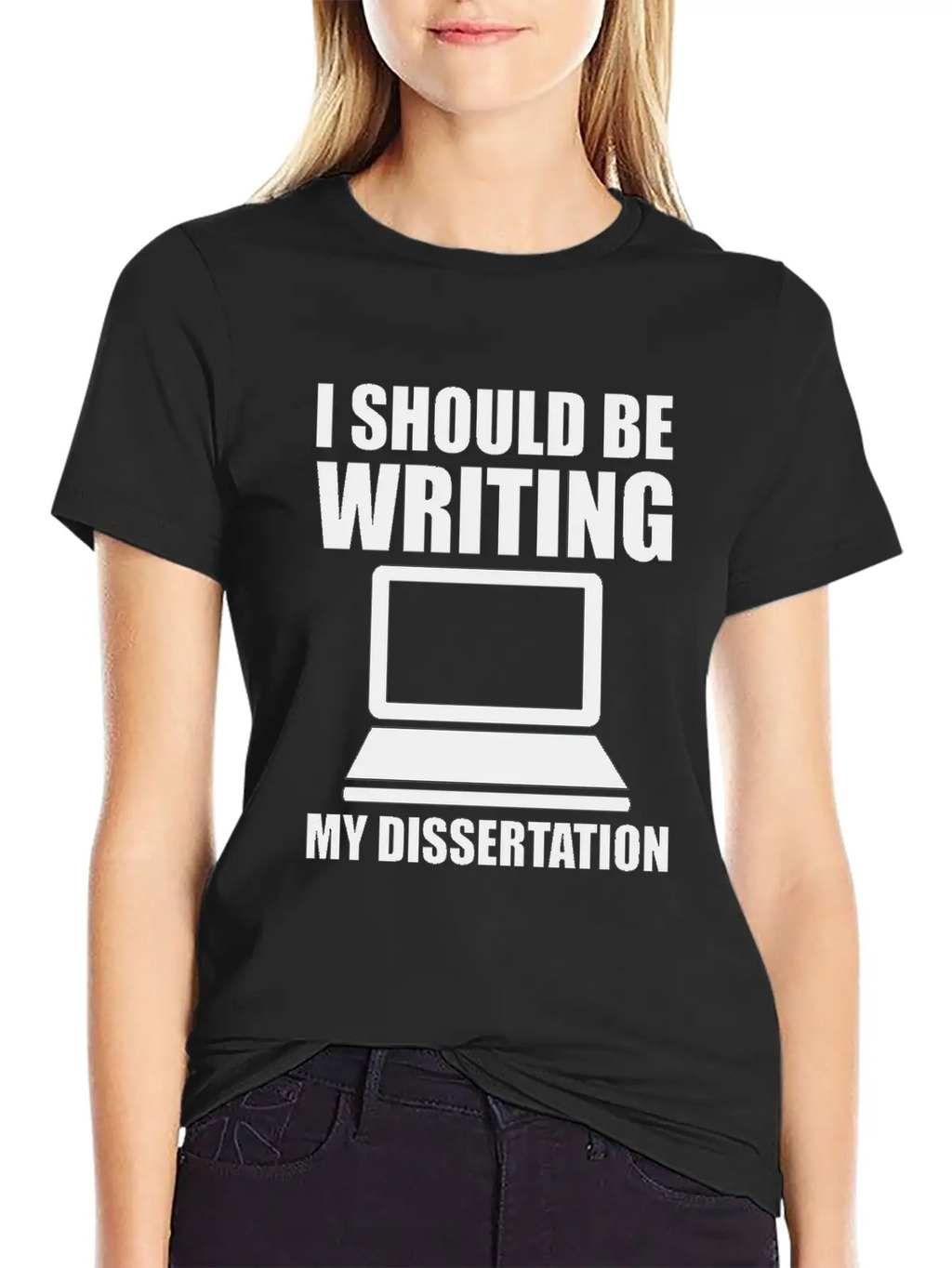 I Should Be Writing My Dissertation 3 Basic Graphic T-Shirt – Daily Comfort In Soft Cotton