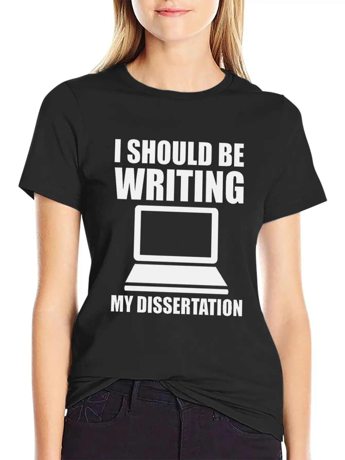 I Should Be Writing My Dissertation 3 Basic Graphic T-Shirt – Daily Comfort In Soft Cotton