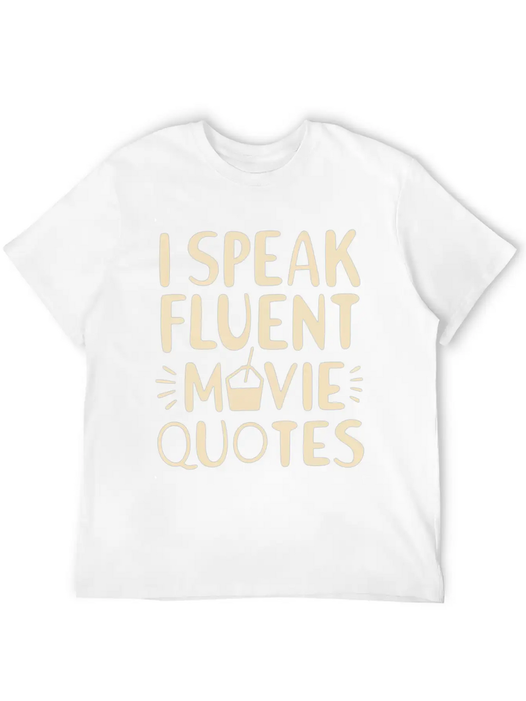 I Speak Fluent Movie Quotes Timeless Short Sleeve Tee – Comfy And Minimalist Design