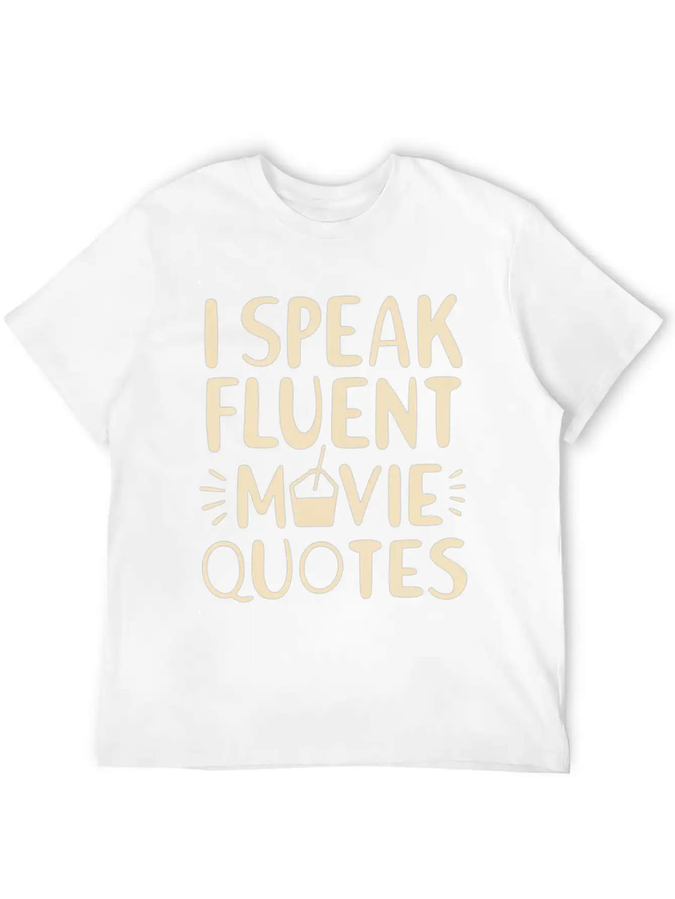 I Speak Fluent Movie Quotes Timeless Short Sleeve Tee – Comfy And Minimalist Design