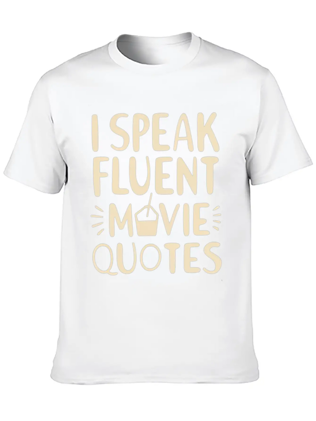 I Speak Fluent Movie Quotes Timeless Short Sleeve Tee – Comfy And Minimalist Design