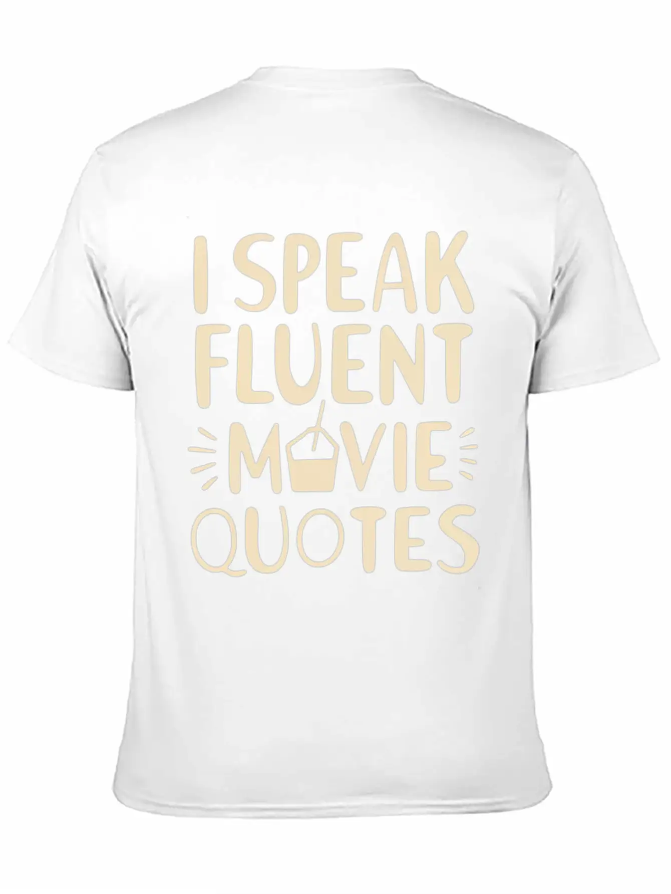 I Speak Fluent Movie Quotes Timeless Short Sleeve Tee – Comfy And Minimalist Design