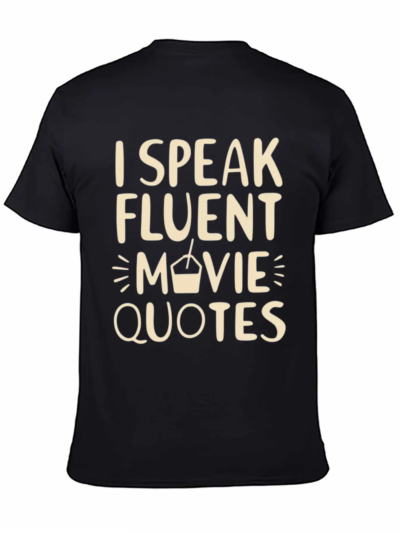 I Speak Fluent Movie Quotes Timeless Short Sleeve Tee – Comfy And Minimalist Design
