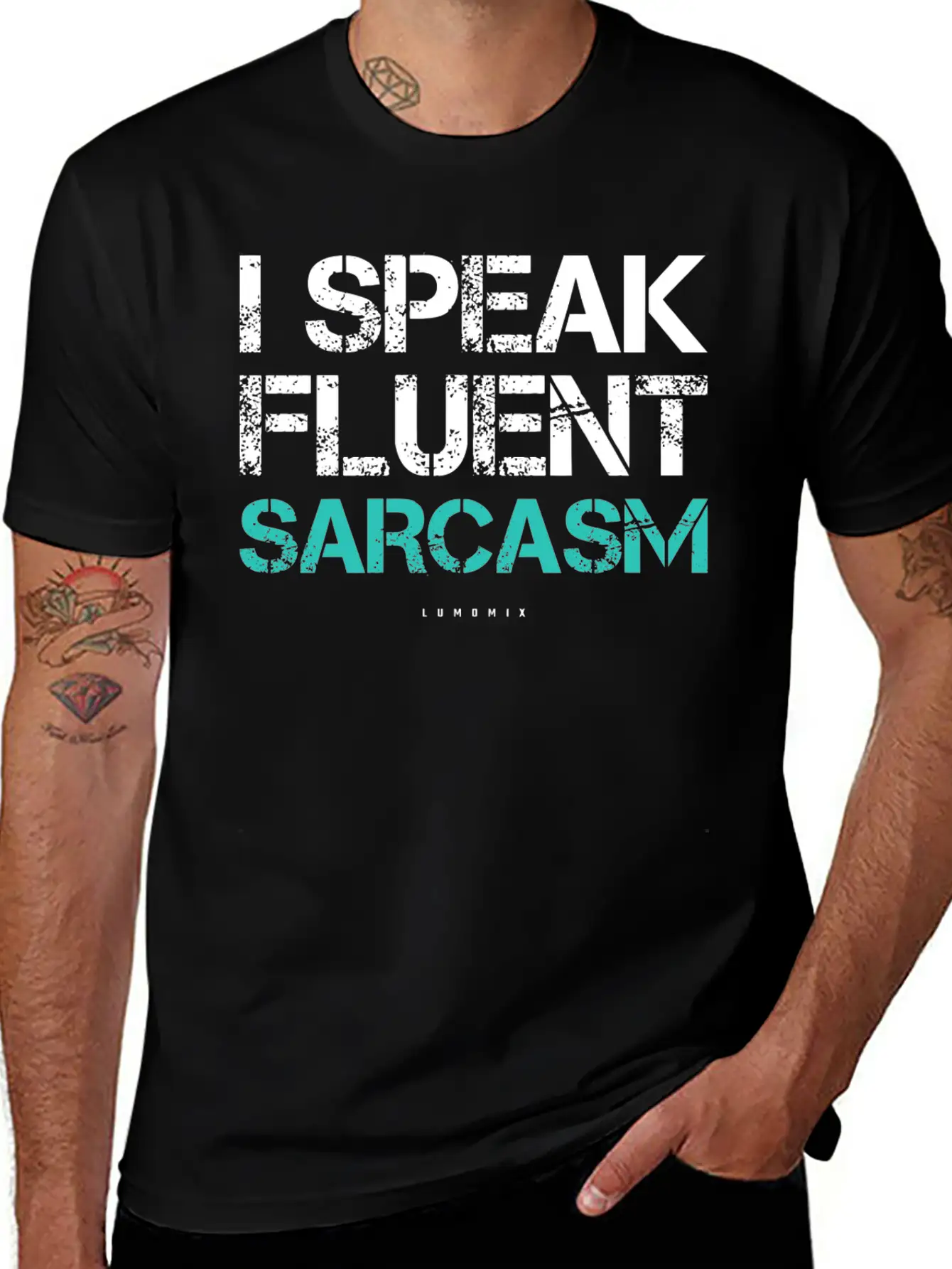 I Speak Fluent Sarcasm Sarcastic S Timeless Short Sleeve Tee – Comfy And Minimalist Design