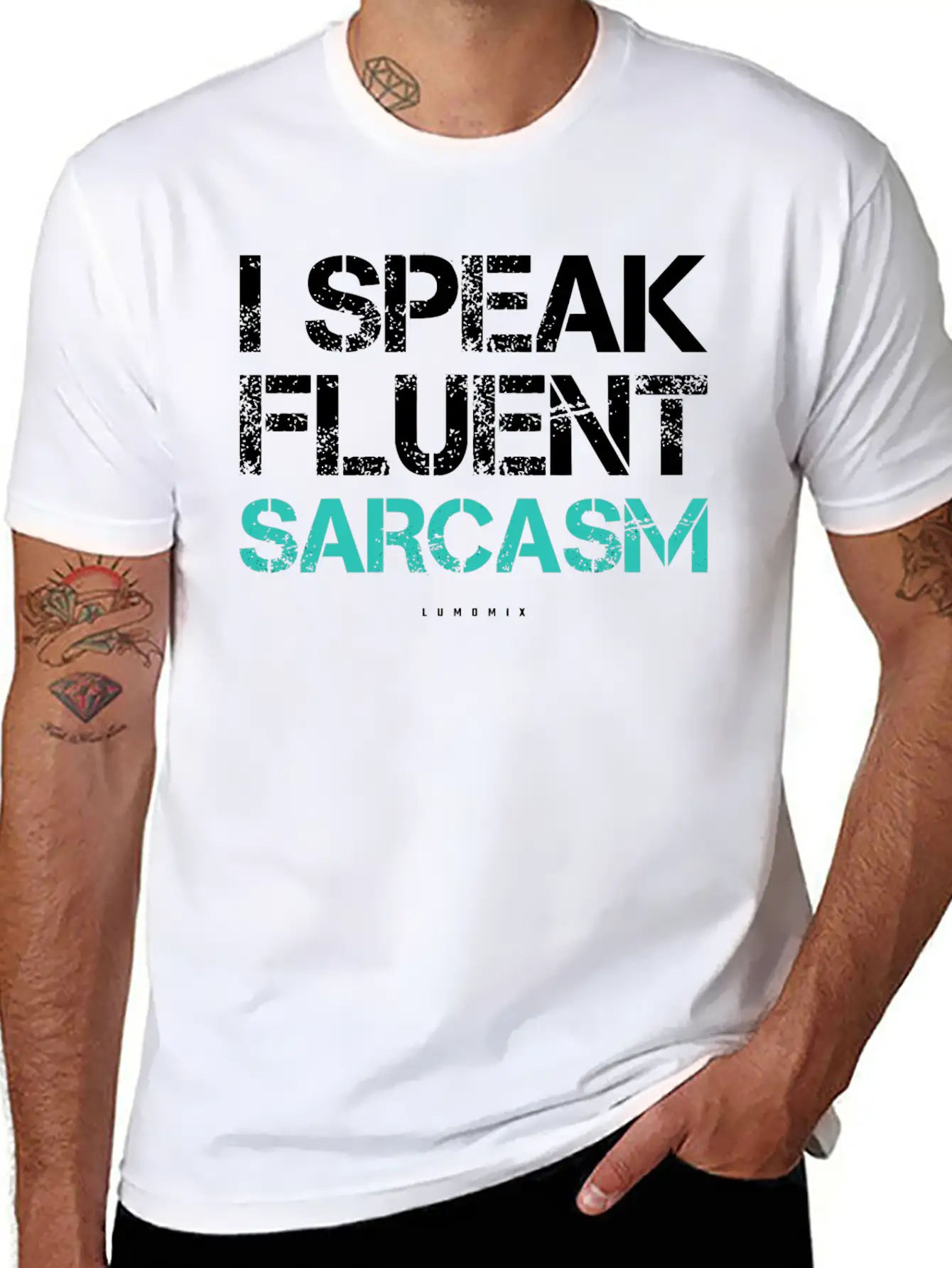I Speak Fluent Sarcasm Sarcastic S Timeless Short Sleeve Tee – Comfy And Minimalist Design