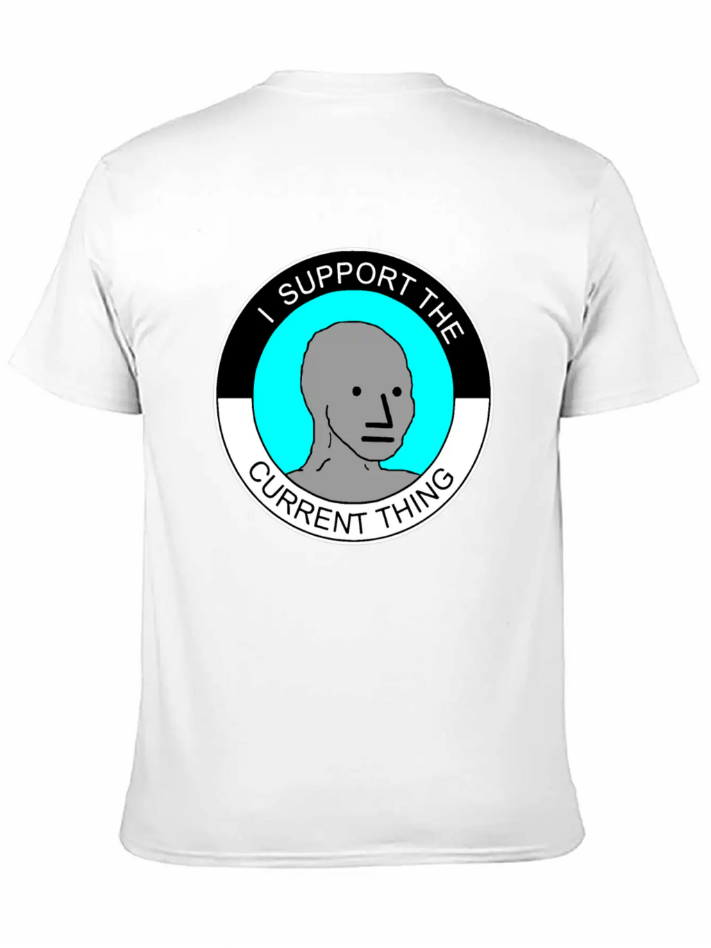 I Support The Current Thing Artboard 1 Relaxed Everyday Tee – Lightweight And Durable Cotton