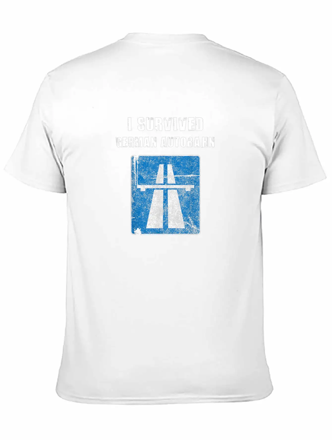 I Survived German Autobahn Strae Straenverkehr Tem Breathable Graphic T-Shirt – Perfect For Casual Days