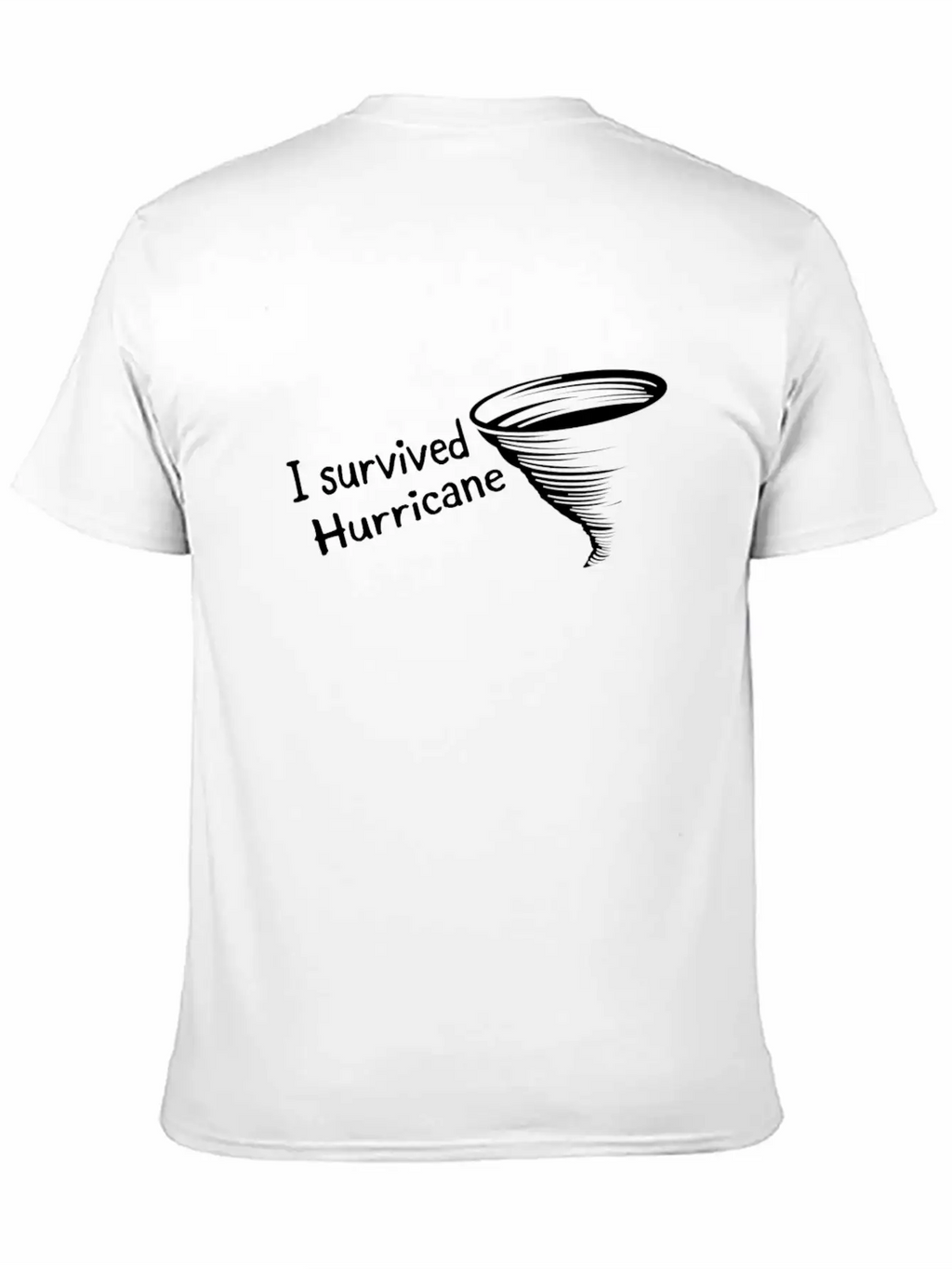 I Survived Hurrican Lane Unisex Casual T-Shirt – Clean Design For Daily Comfort