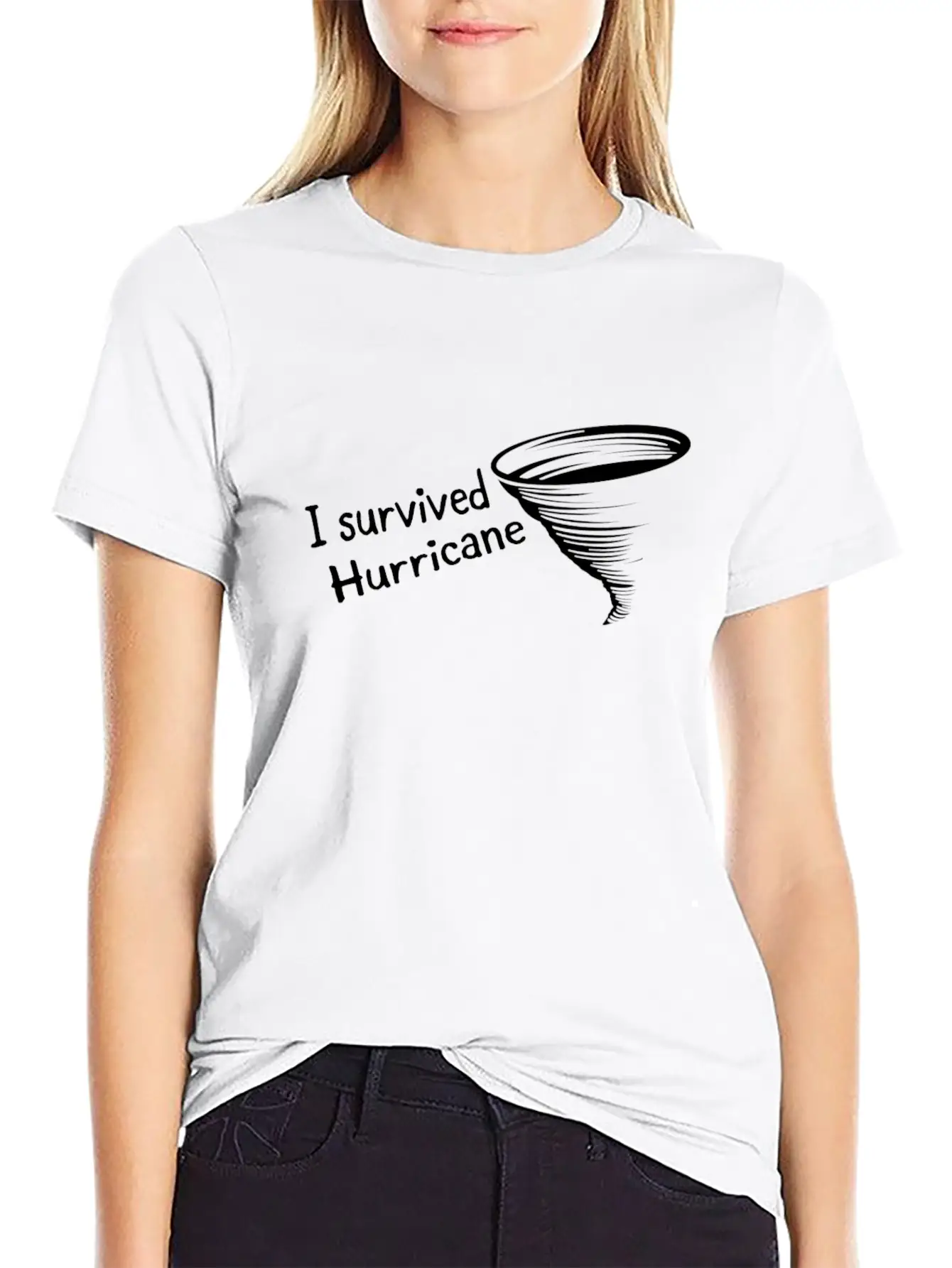 I Survived Hurrican Lane Unisex Casual T-Shirt – Clean Design For Daily Comfort