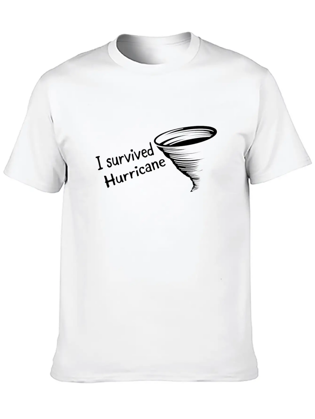 I Survived Hurrican Lane Unisex Casual T-Shirt – Clean Design For Daily Comfort