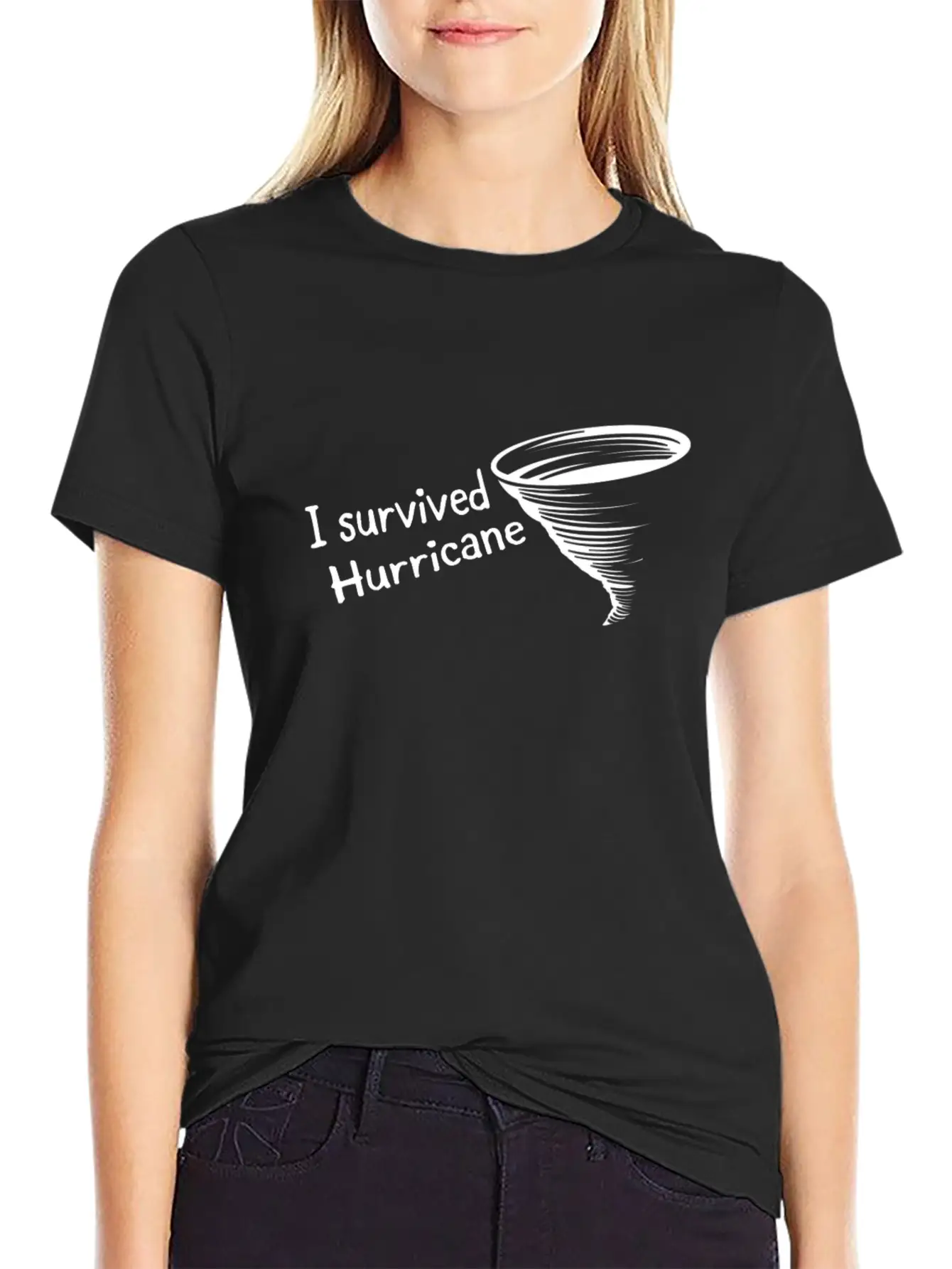 I Survived Hurrican Lane Unisex Casual T-Shirt – Clean Design For Daily Comfort