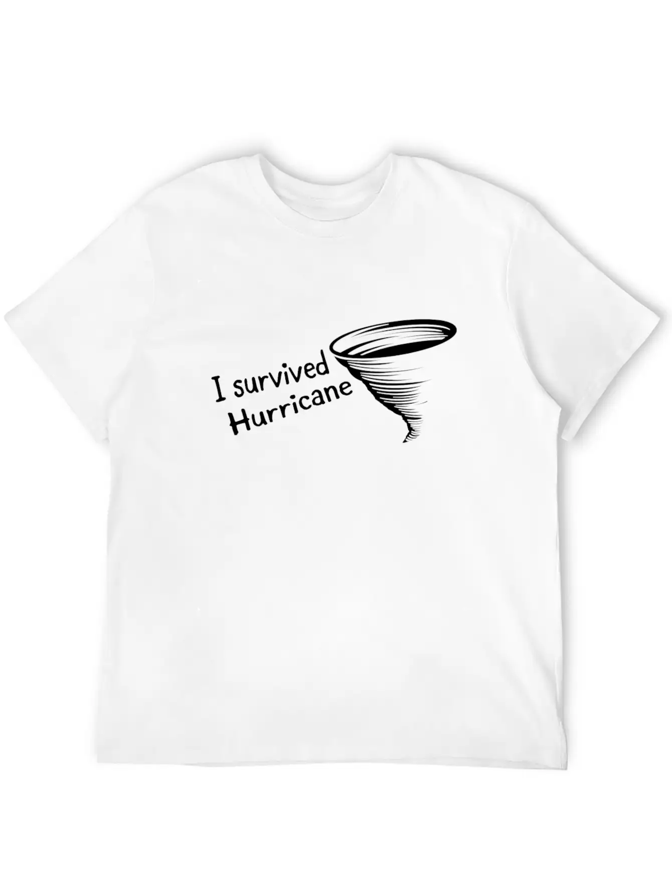 I Survived Hurrican Lane Unisex Casual T-Shirt – Clean Design For Daily Comfort
