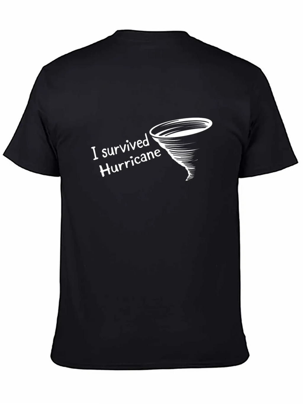 I Survived Hurrican Lane Unisex Casual T-Shirt – Clean Design For Daily Comfort