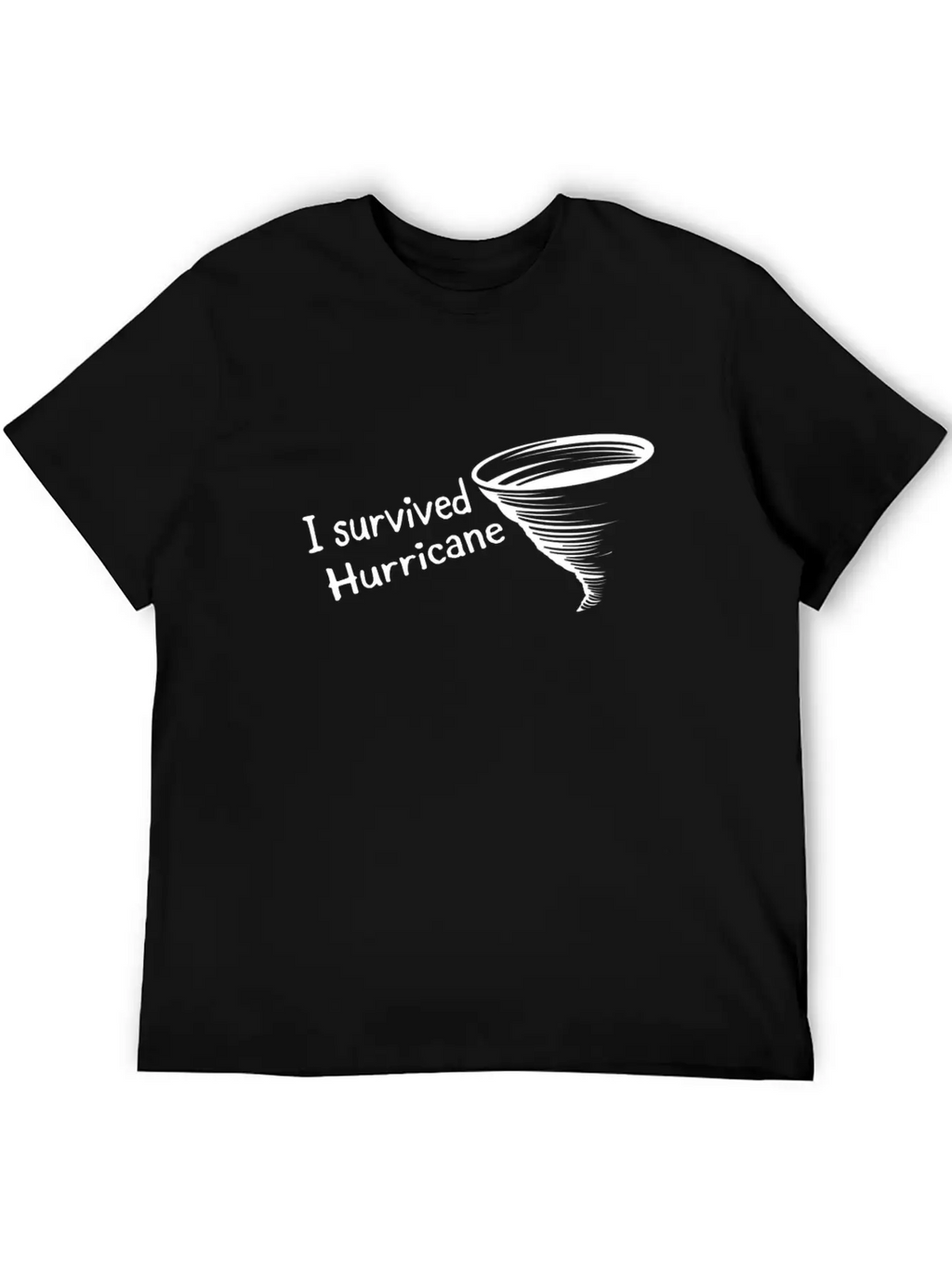 I Survived Hurrican Lane Unisex Casual T-Shirt – Clean Design For Daily Comfort