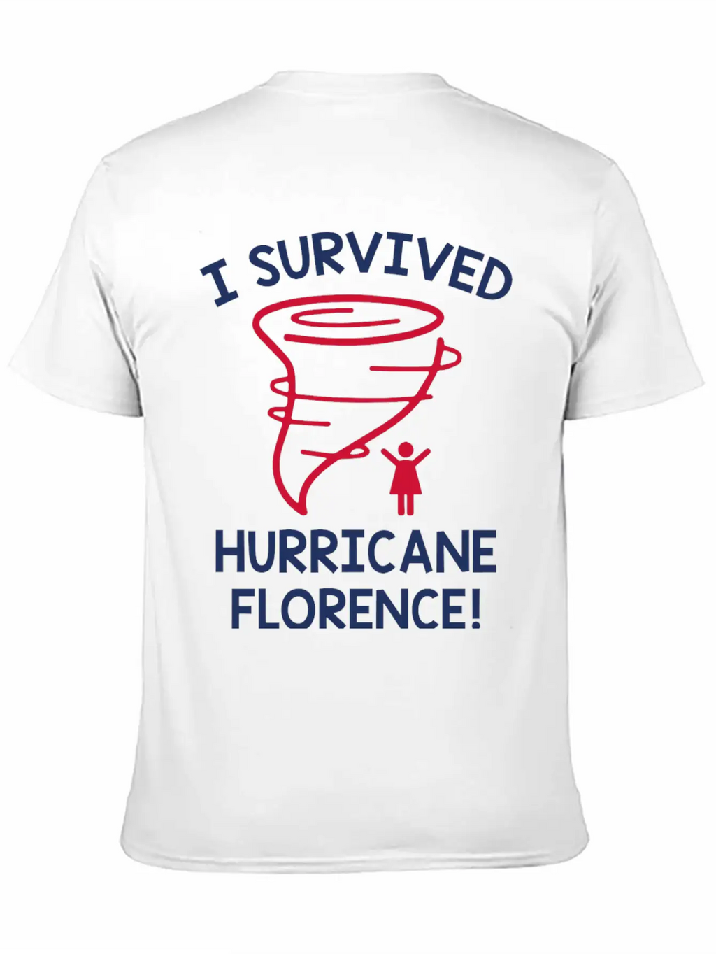 I Survived Hurricane Florence Essential Cotton Tee For Daily Outfits – Unisex Style