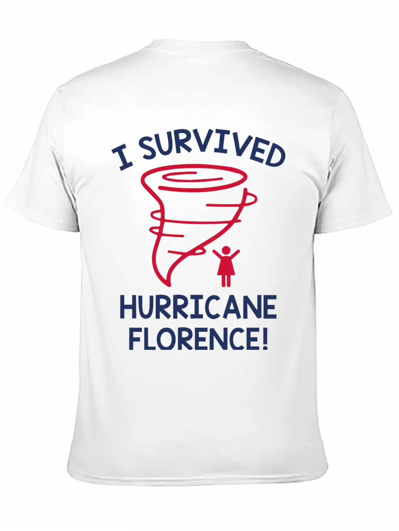 I Survived Hurricane Florence Essential Cotton Tee For Daily Outfits – Unisex Style