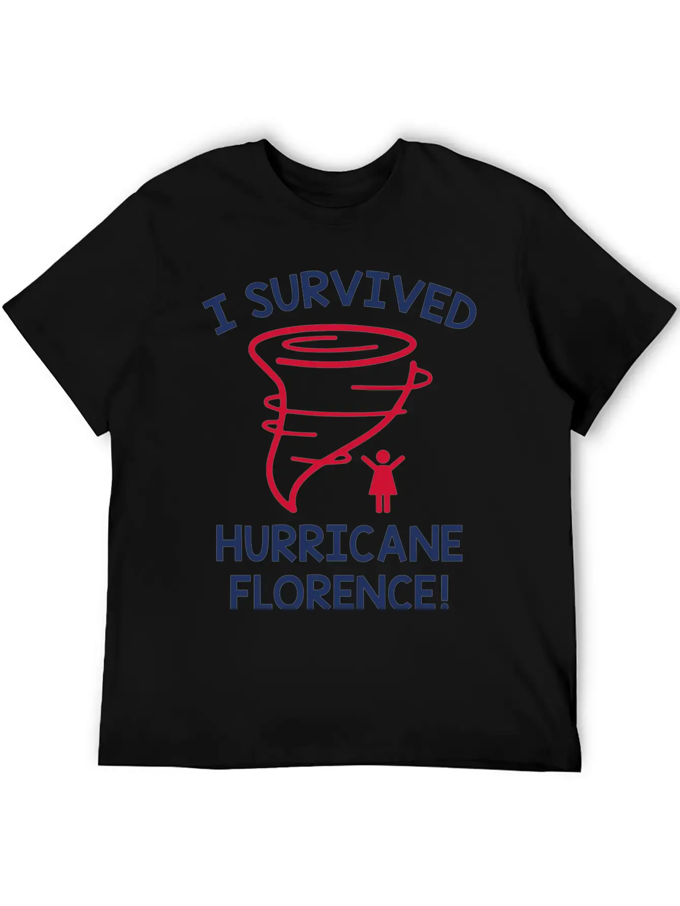 I Survived Hurricane Florence Essential Cotton Tee For Daily Outfits – Unisex Style
