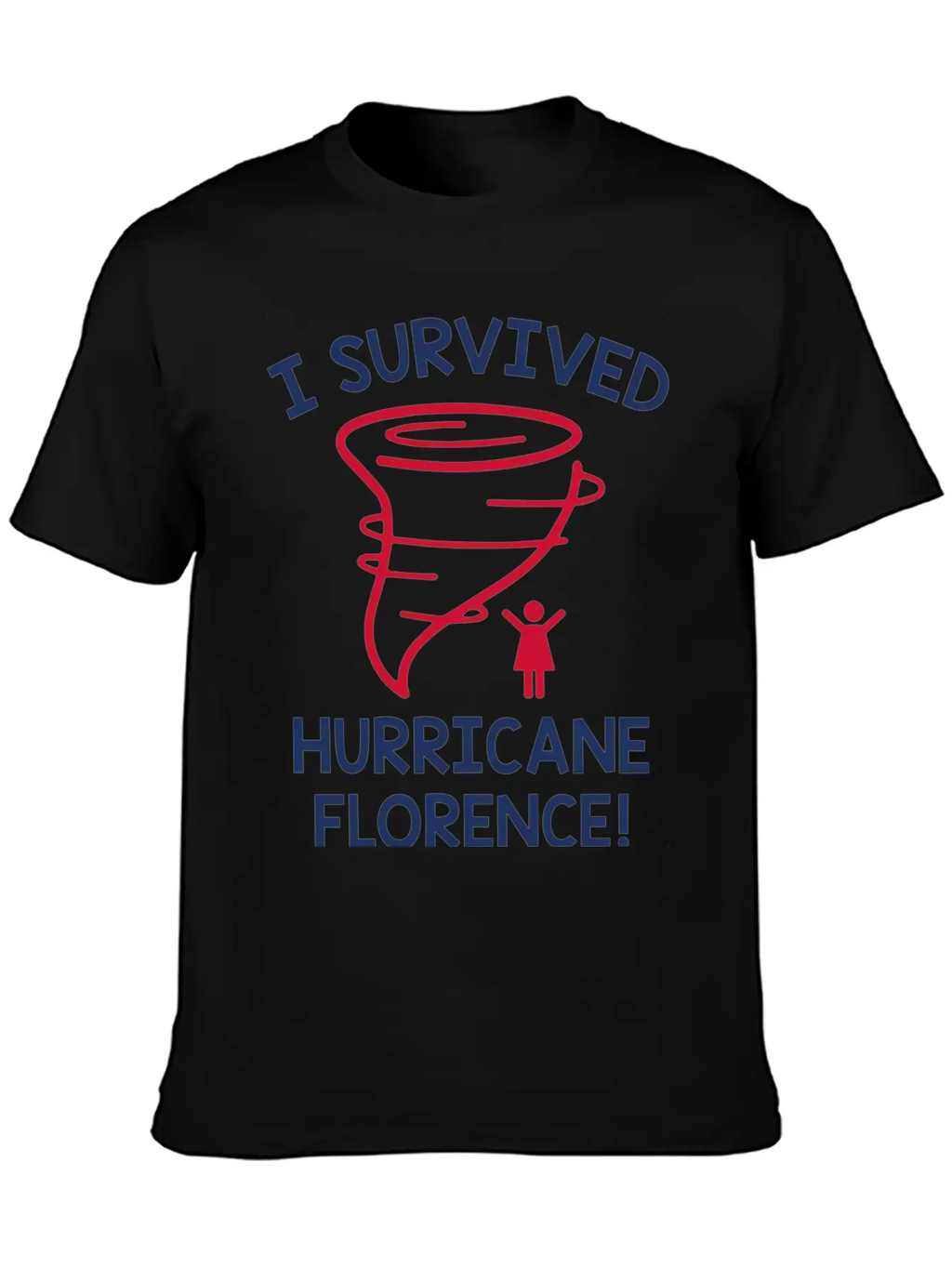 I Survived Hurricane Florence Essential Cotton Tee For Daily Outfits – Unisex Style