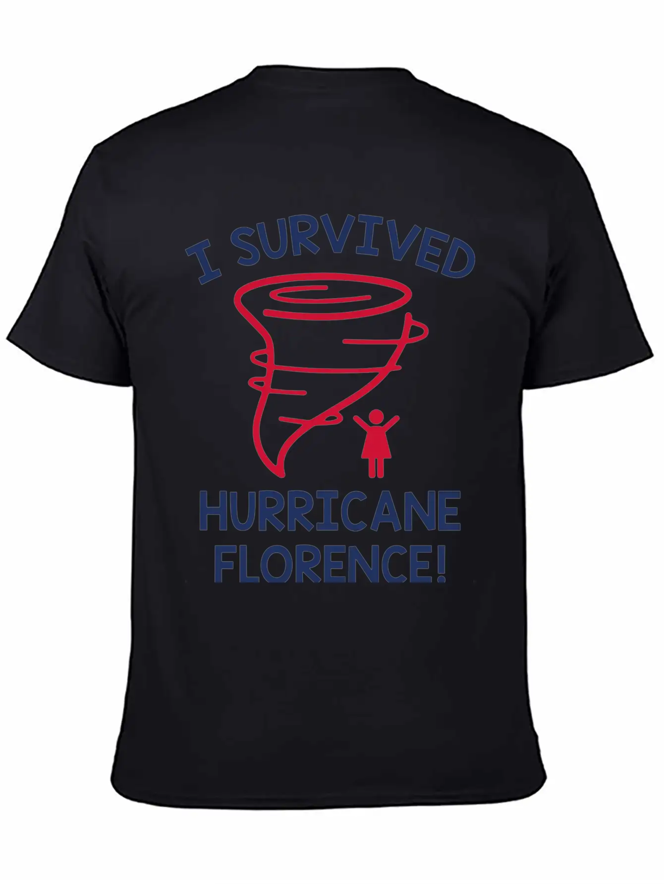 I Survived Hurricane Florence Essential Cotton Tee For Daily Outfits – Unisex Style