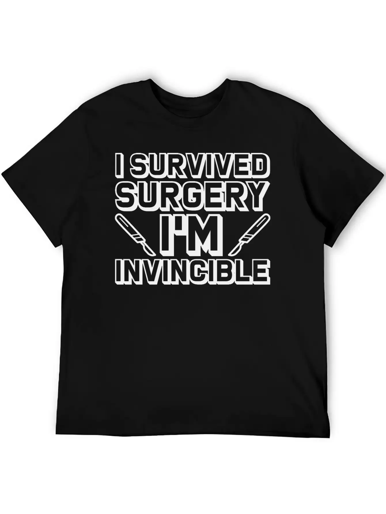 I Survived Surgery, I'm Invincible Classic Cotton Tee – Unisex Comfort For Any Season