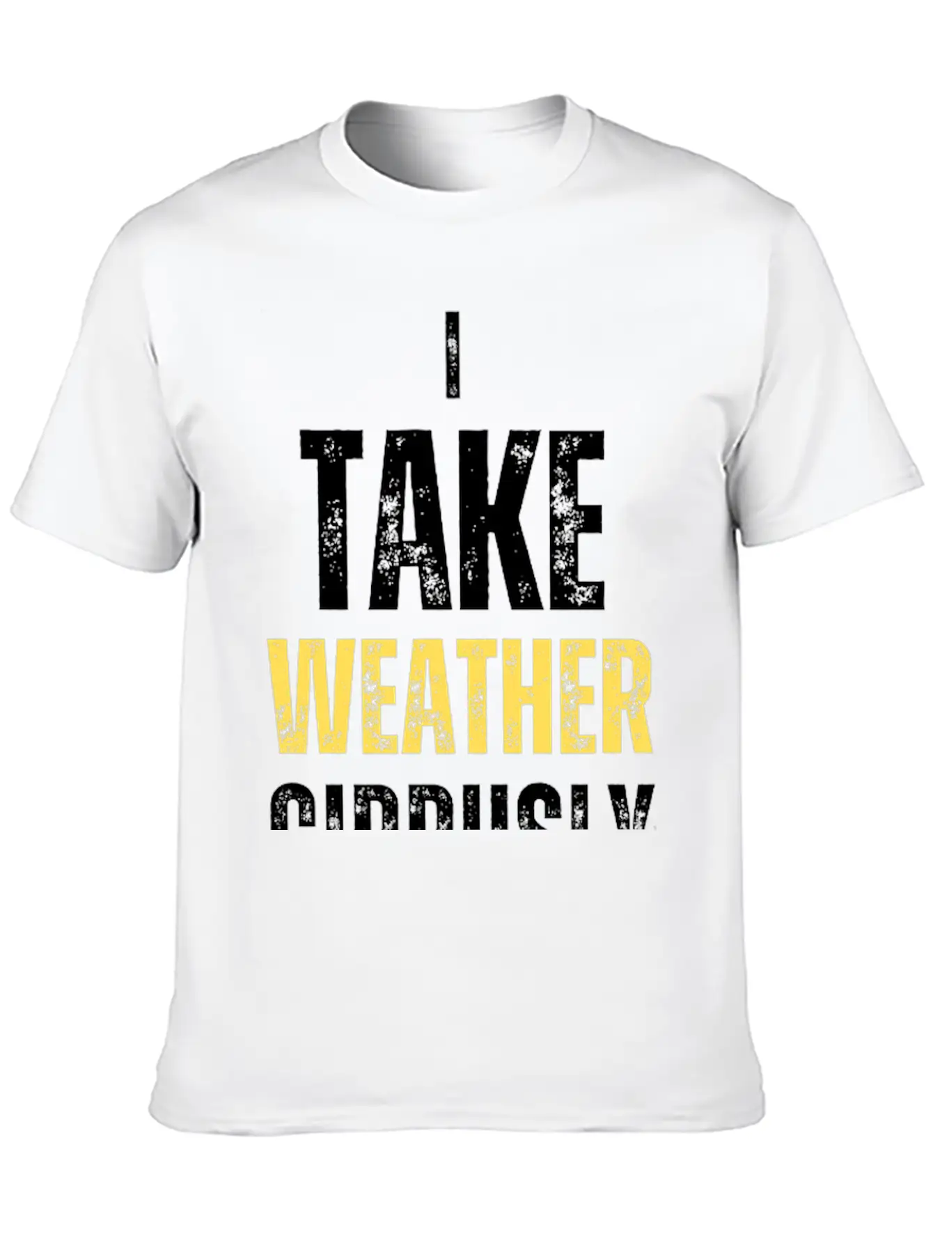 I Take Weather Cirrusly Breathable Graphic T-Shirt – Perfect For Casual Days
