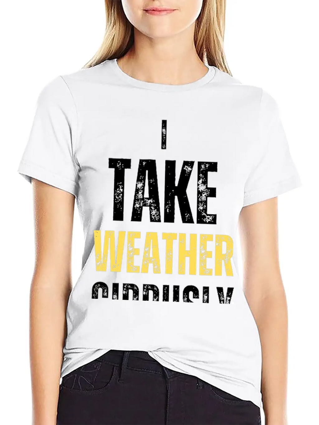 I Take Weather Cirrusly Breathable Graphic T-Shirt – Perfect For Casual Days