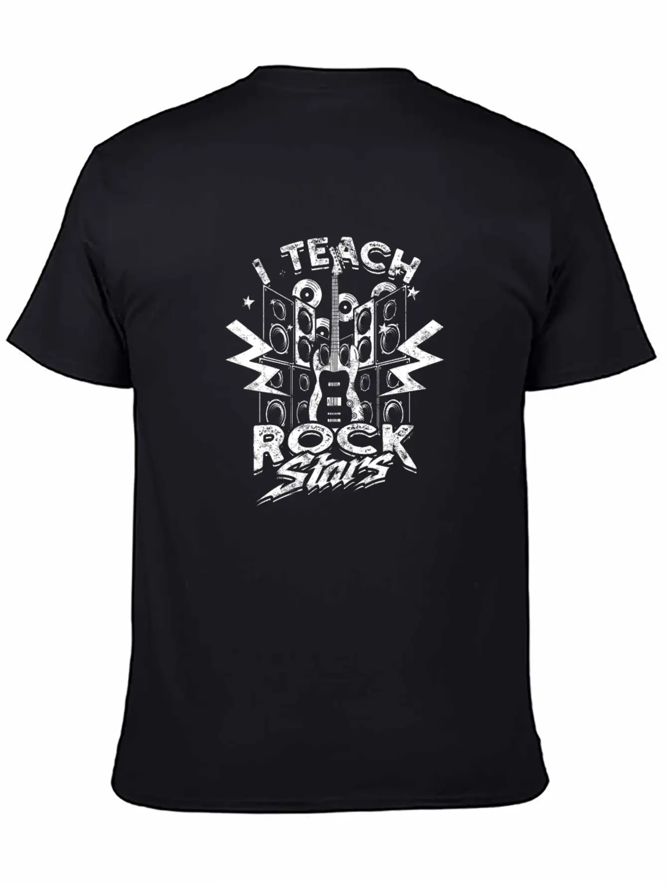 I Teach Rock Stars - Rock Timeless Short Sleeve Tee – Comfy And Minimalist Design