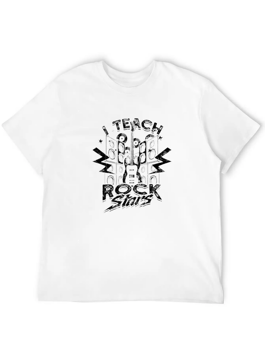 I Teach Rock Stars - Rock Timeless Short Sleeve Tee – Comfy And Minimalist Design