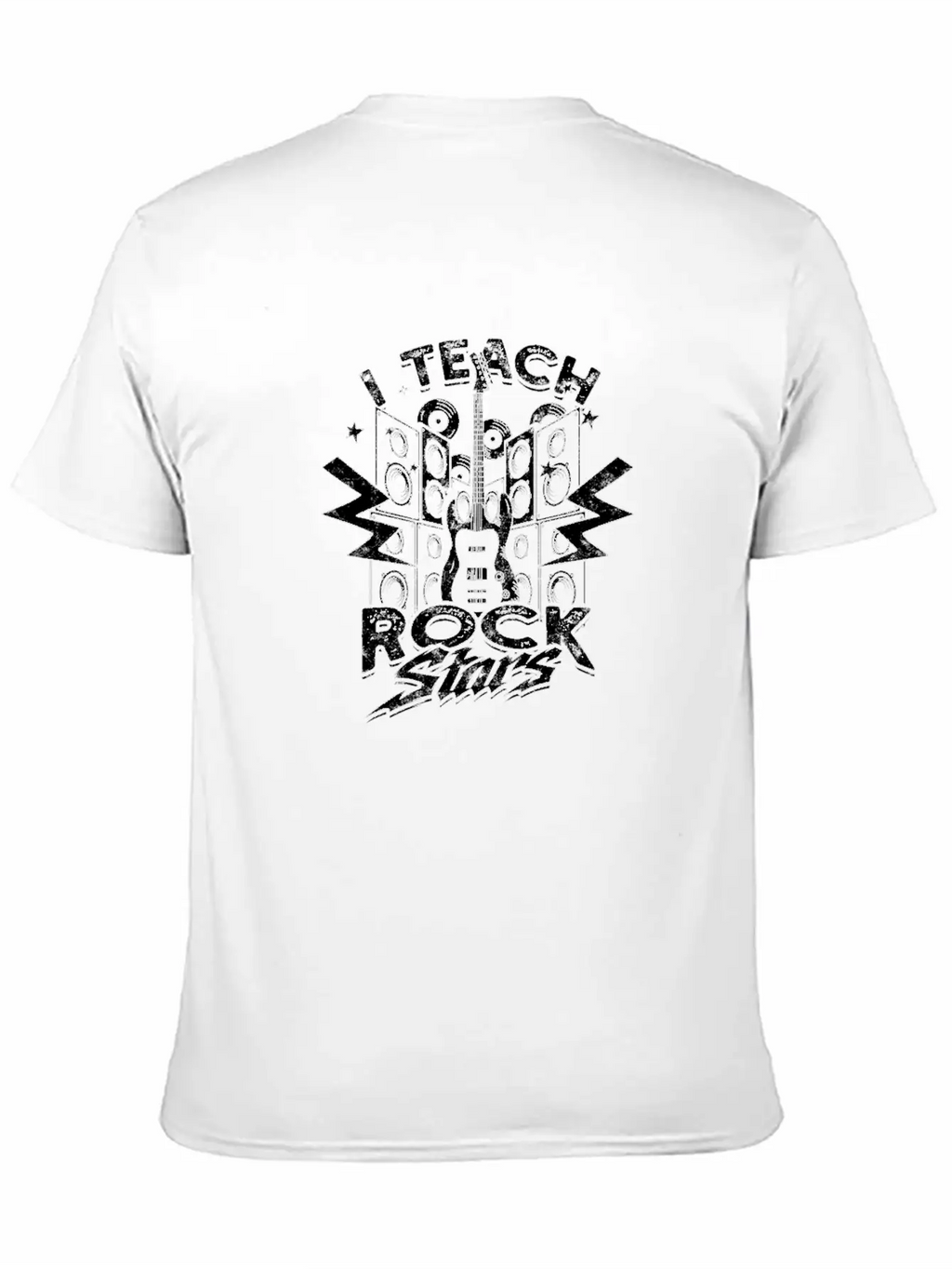 I Teach Rock Stars - Rock Timeless Short Sleeve Tee – Comfy And Minimalist Design