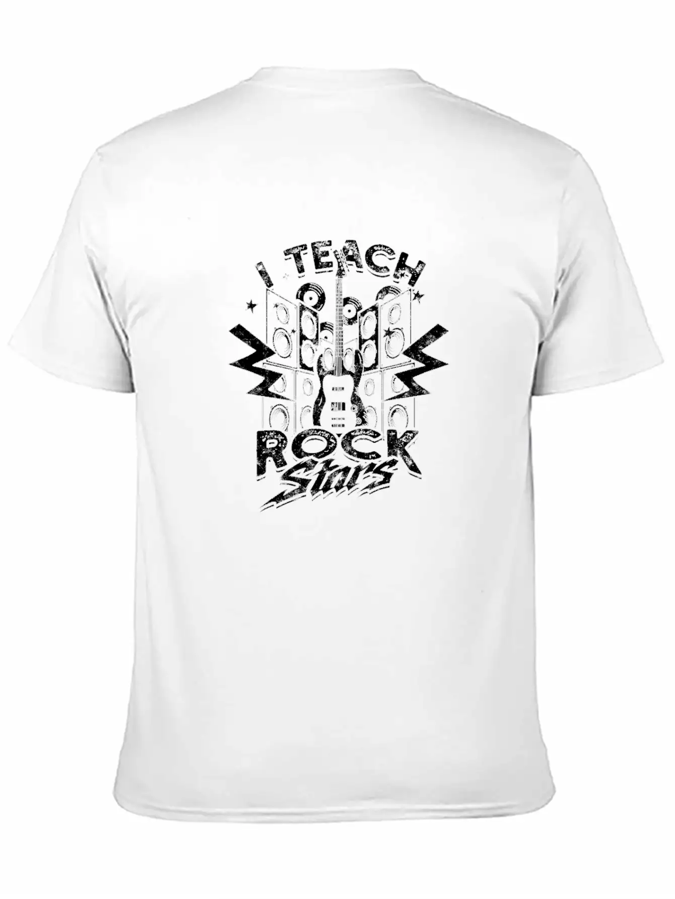 I Teach Rock Stars - Rock Timeless Short Sleeve Tee – Comfy And Minimalist Design